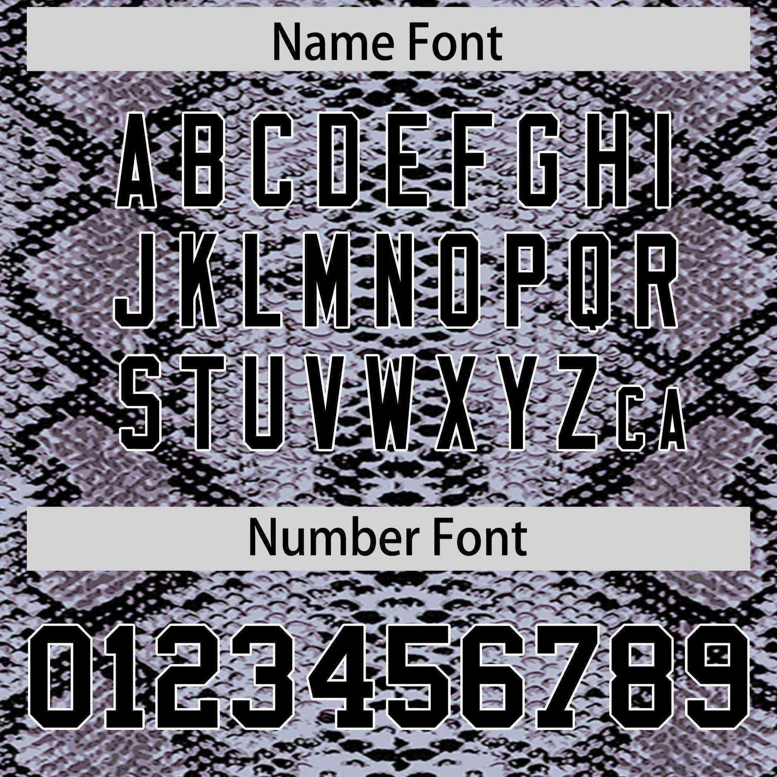 Custom Multi Color Snakeskin Pattern Authentic Baseball Jersey