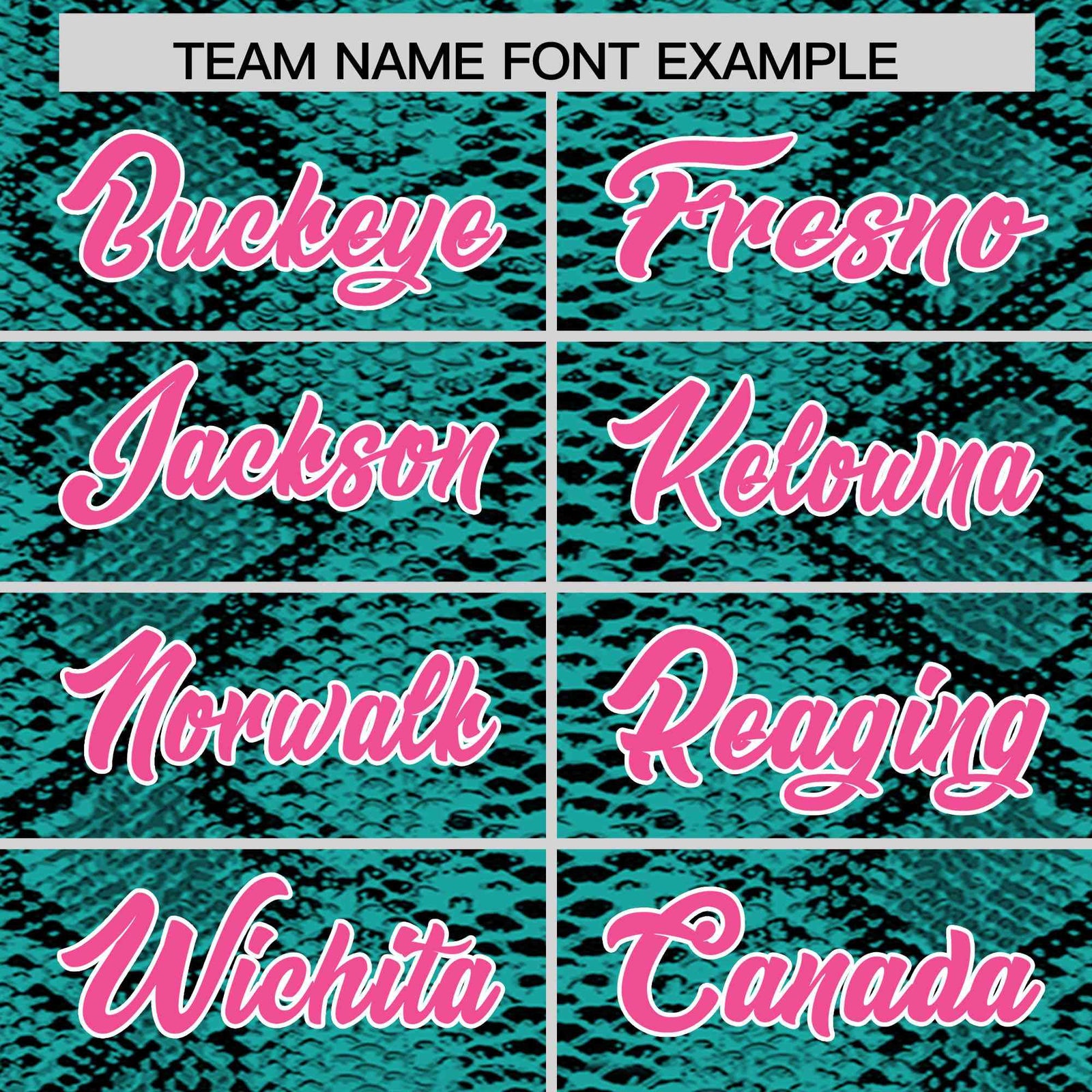 Custom Multi Color Snakeskin Pattern Authentic Baseball Jersey