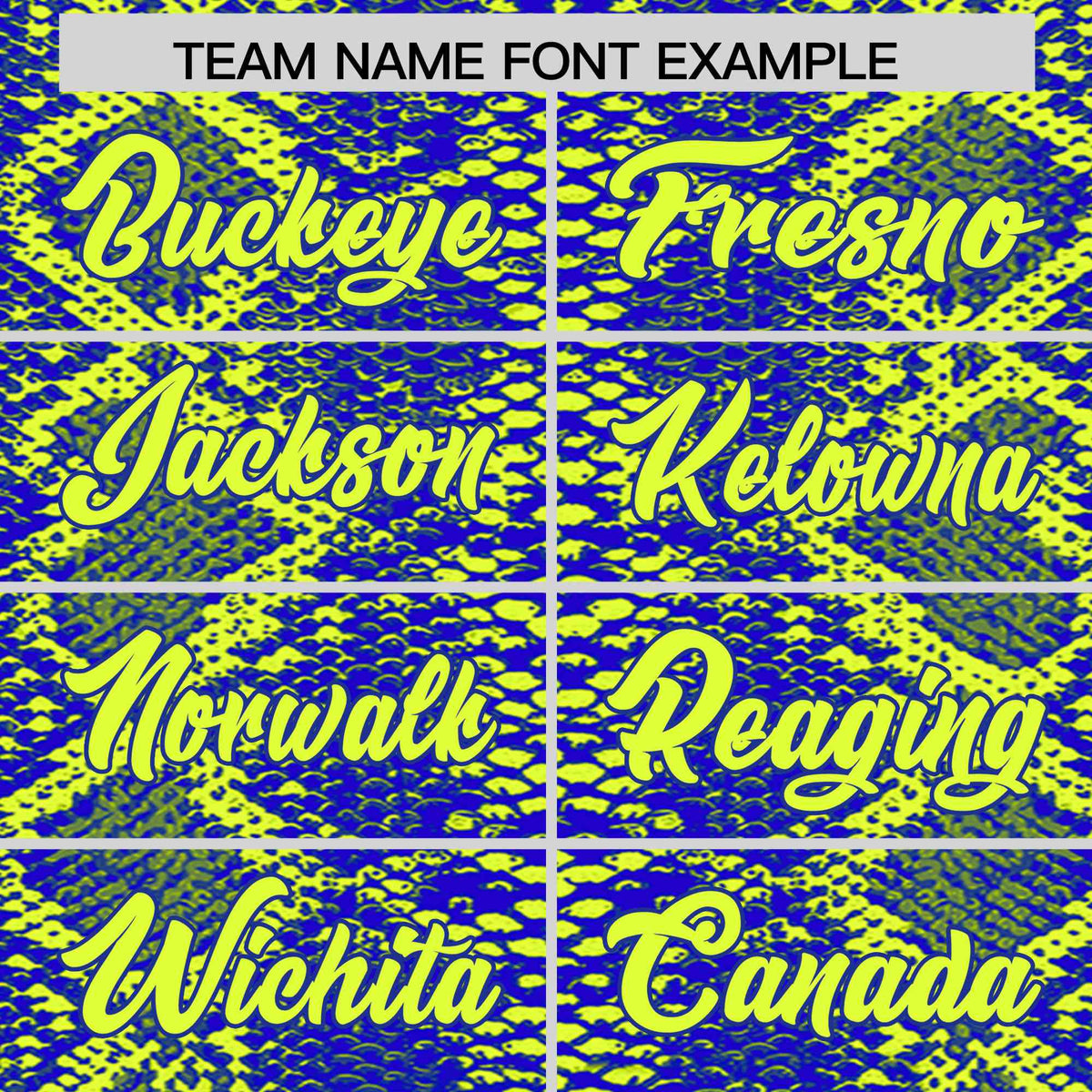 Custom Multi Color Snakeskin Pattern Authentic Baseball Jersey