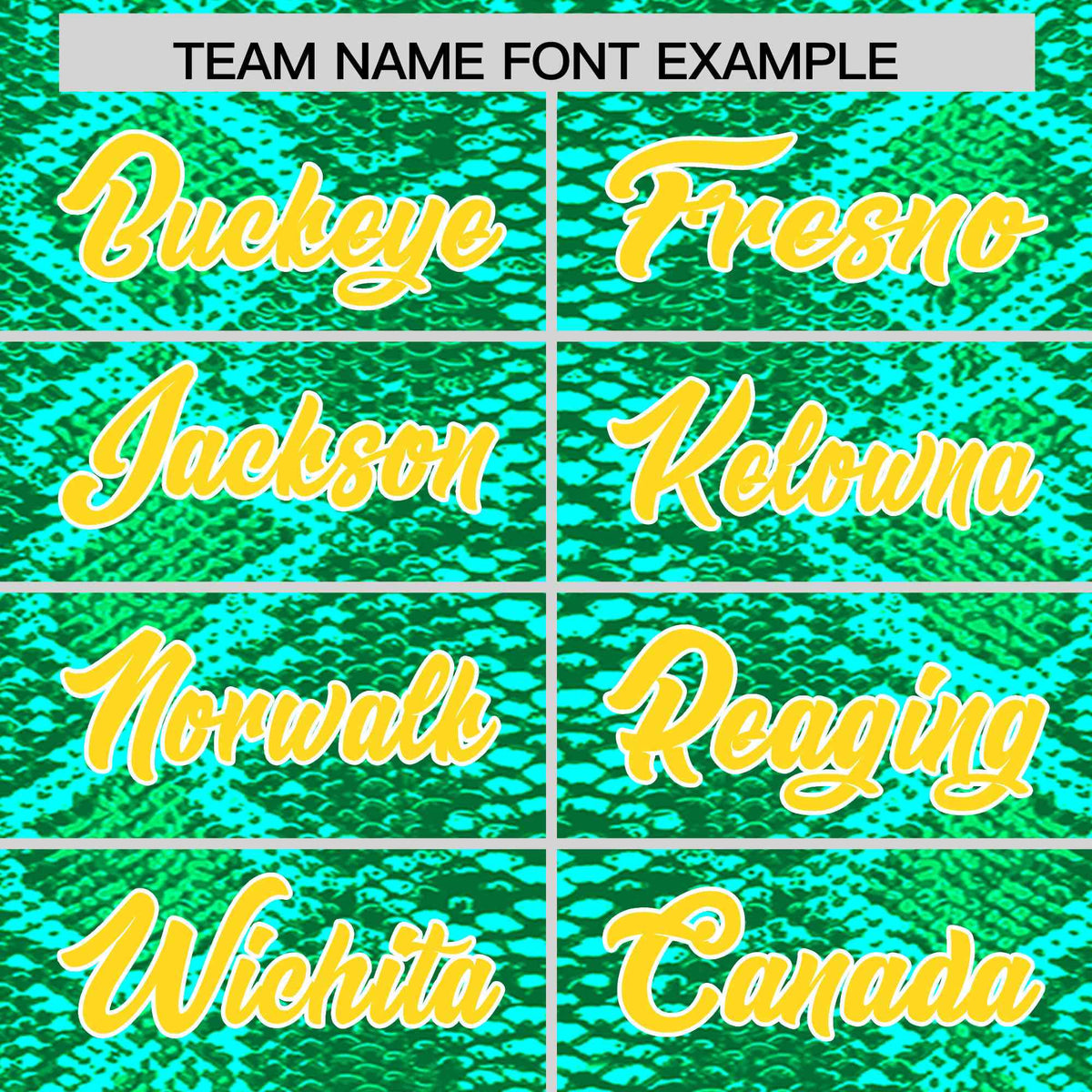 Custom Multi Color Snakeskin Pattern Authentic Baseball Jersey