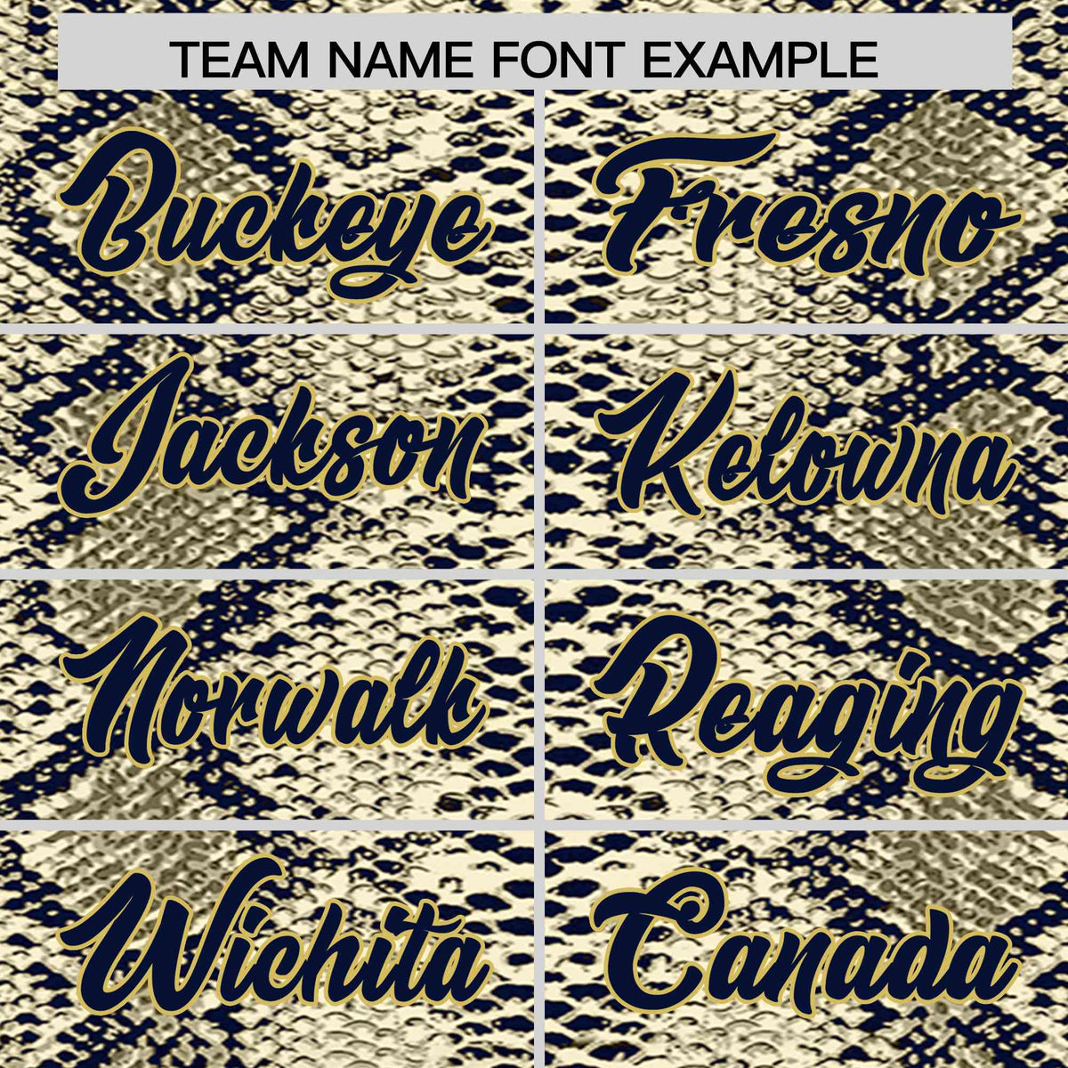 Custom Multi Color Snakeskin Pattern Authentic Baseball Jersey