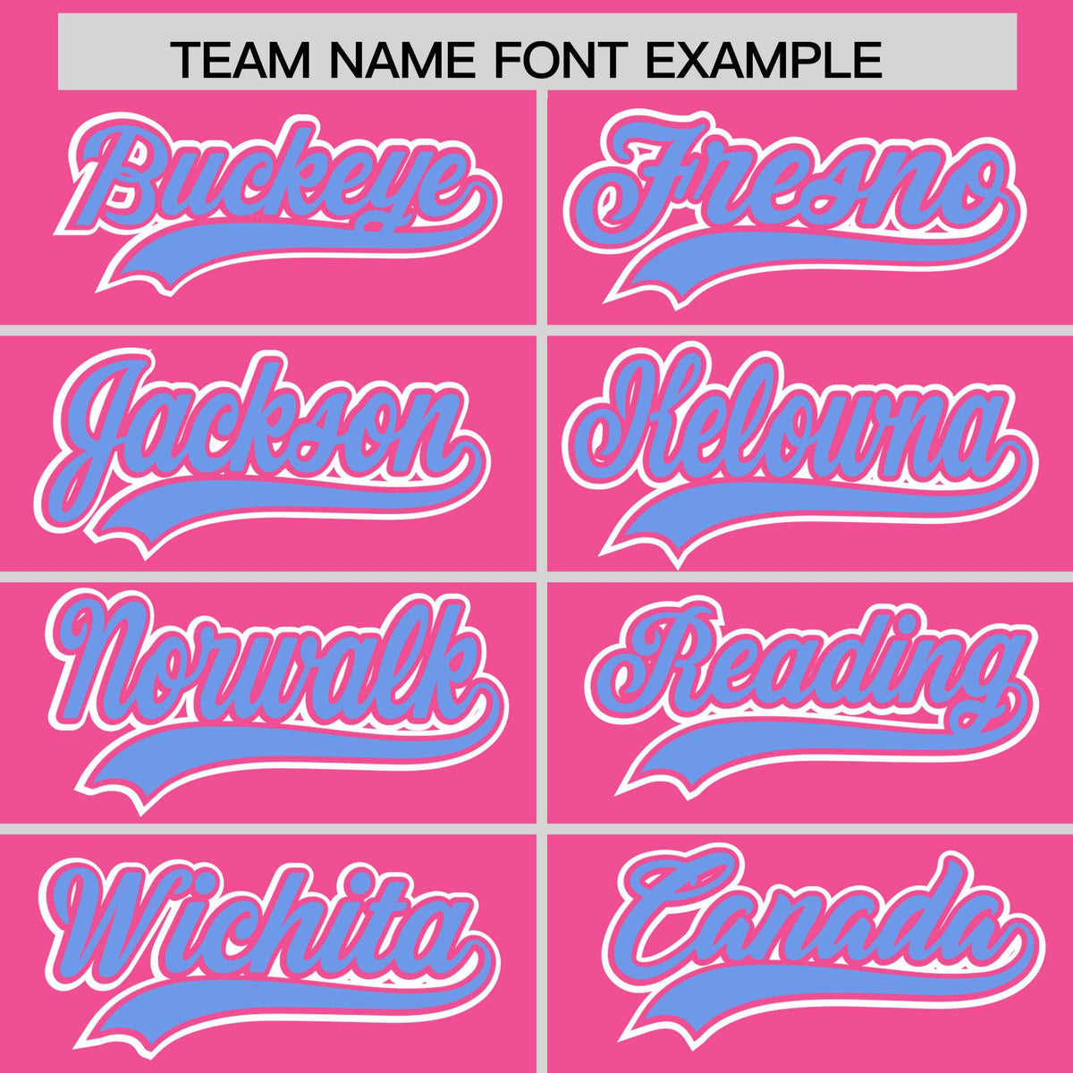 Custom Pink Light Blue Personalized Edge Color Block Authentic Baseball Jersey