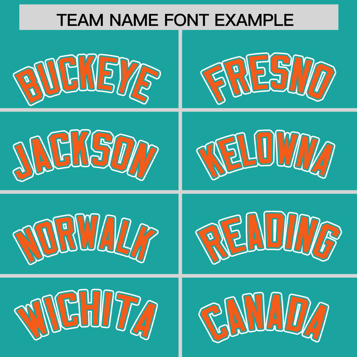 Custom Aqua Orange Personalized Edge Color Block Authentic Baseball Jersey
