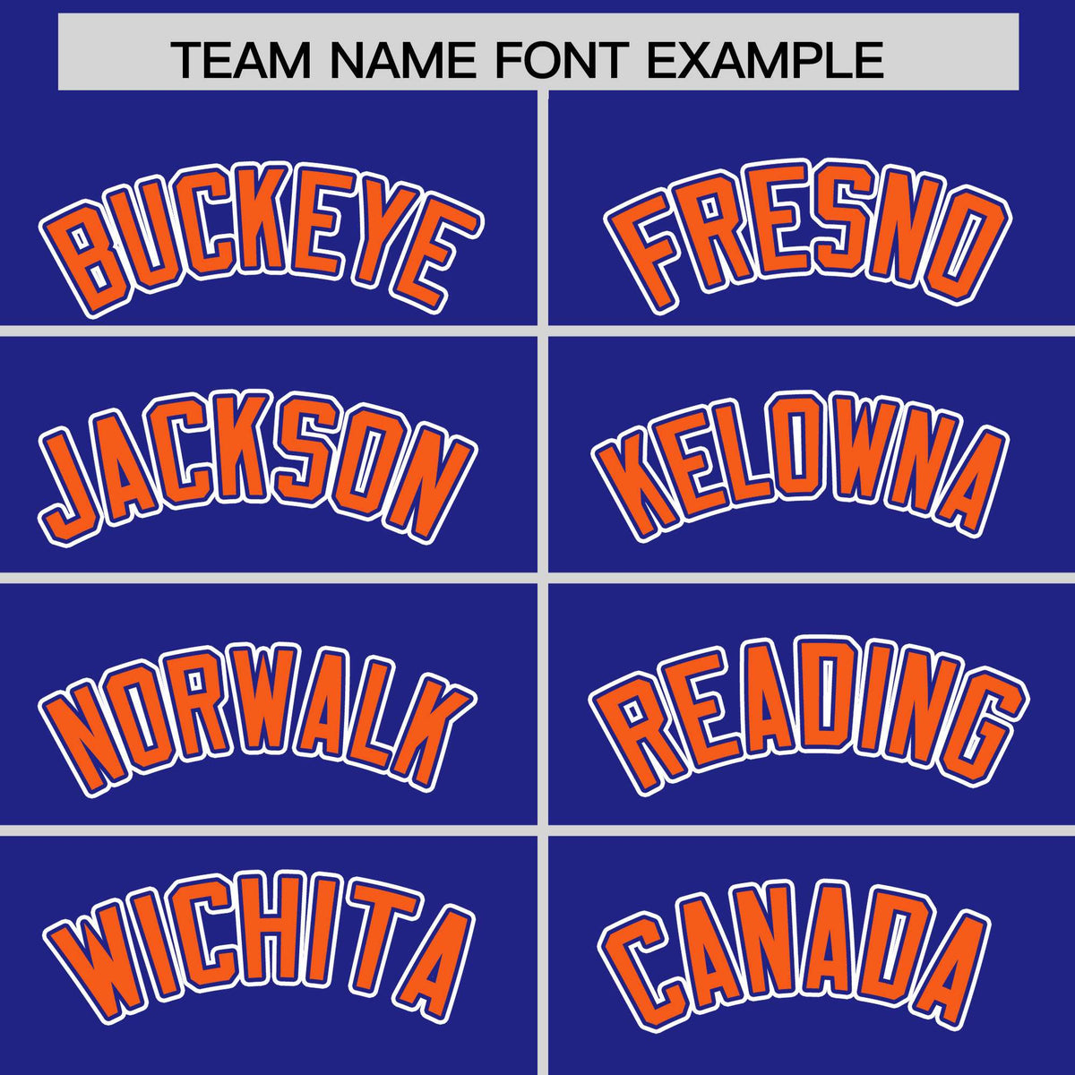 Custom Royal Orange Personalized Edge Color Block Authentic Baseball Jersey