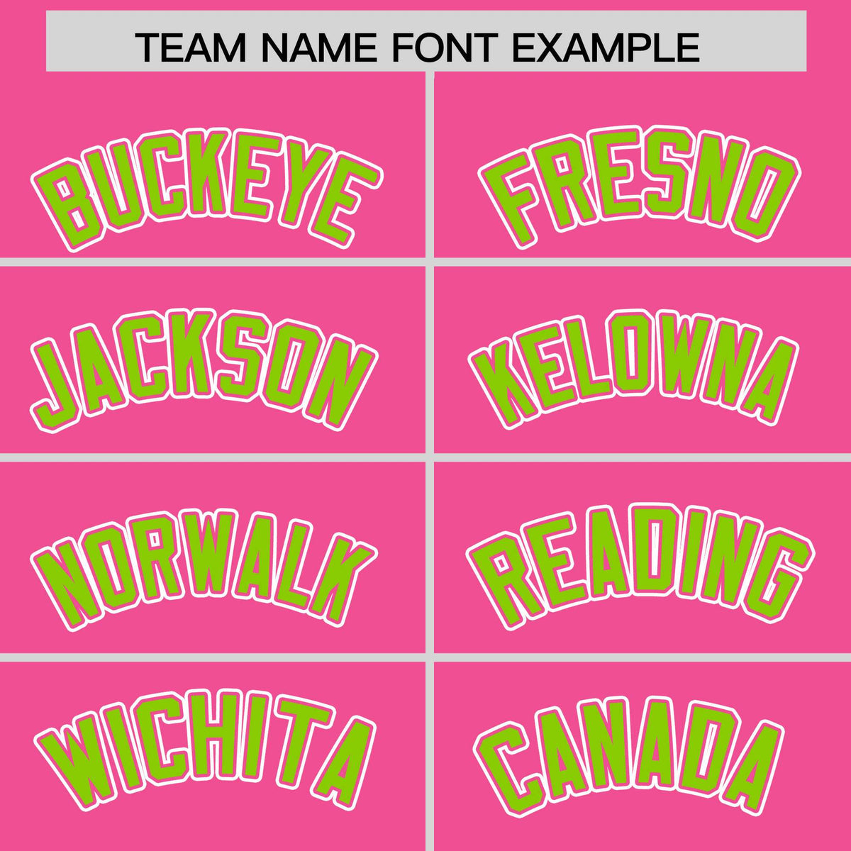 Custom Pink Neon Green Personalized Edge Color Block Authentic Baseball Jersey