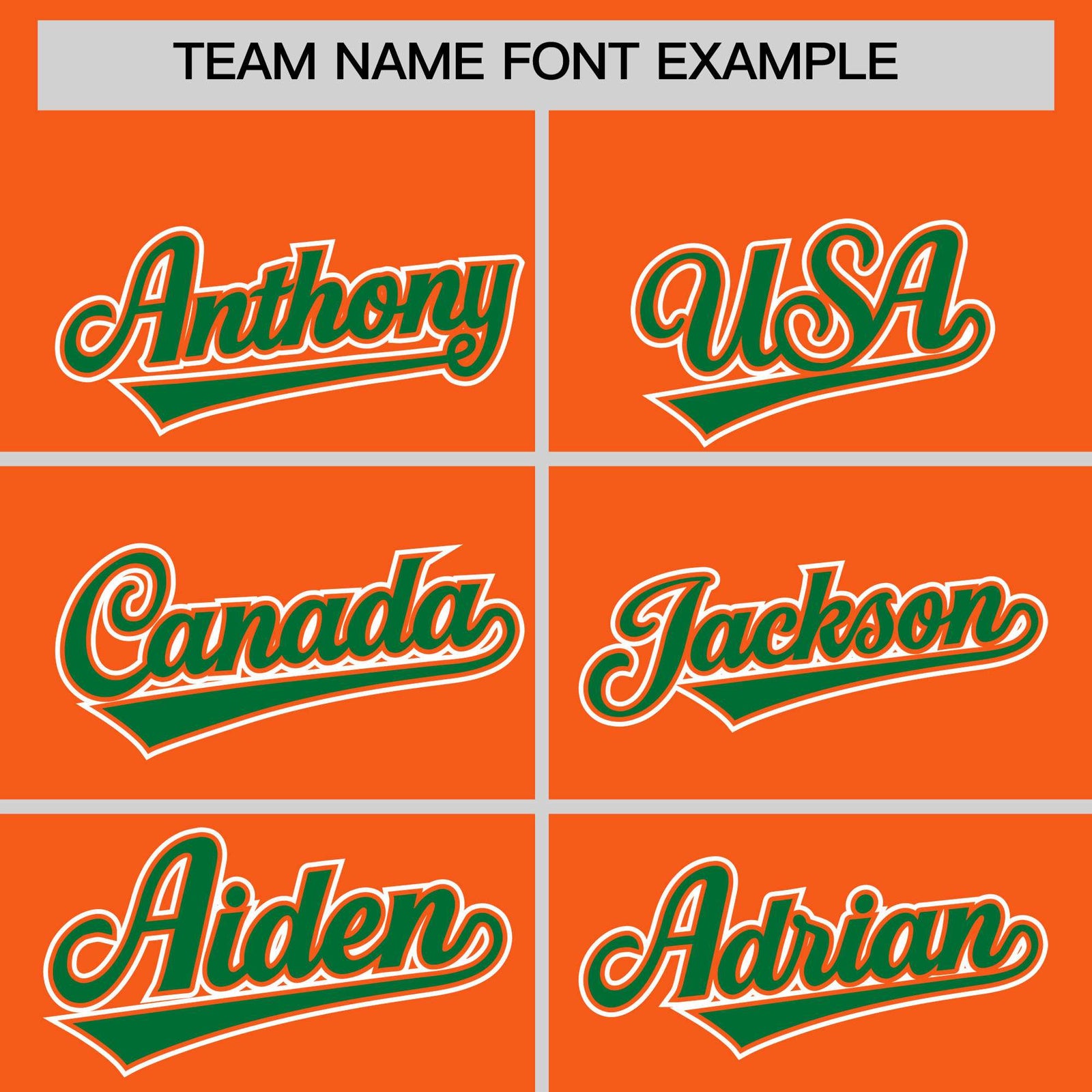 Custom Orange Kelly Green Personalized Edge Color Block Authentic Baseball Jersey