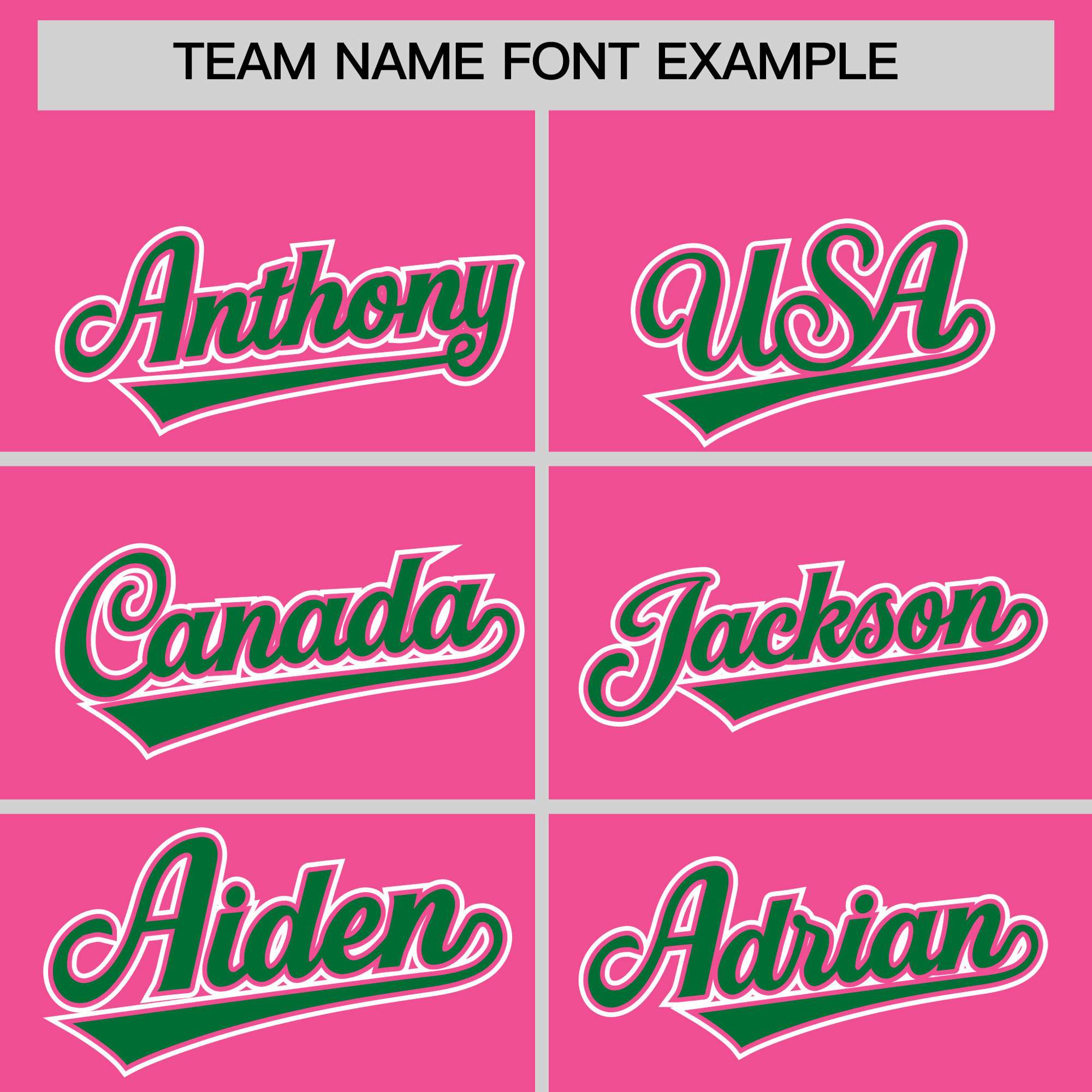 Custom Pink Kelly Green Personalized Edge Color Block Authentic Baseball Jersey