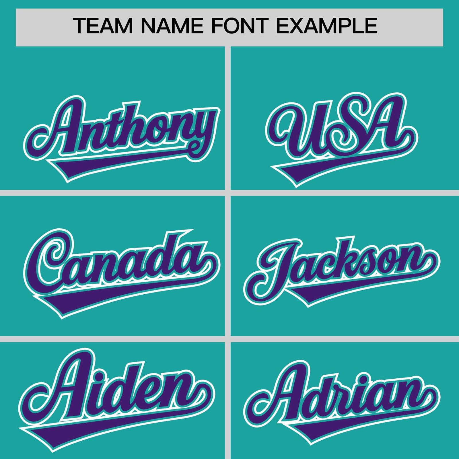 Custom Aqua Purple Personalized Edge Color Block Authentic Baseball Jersey