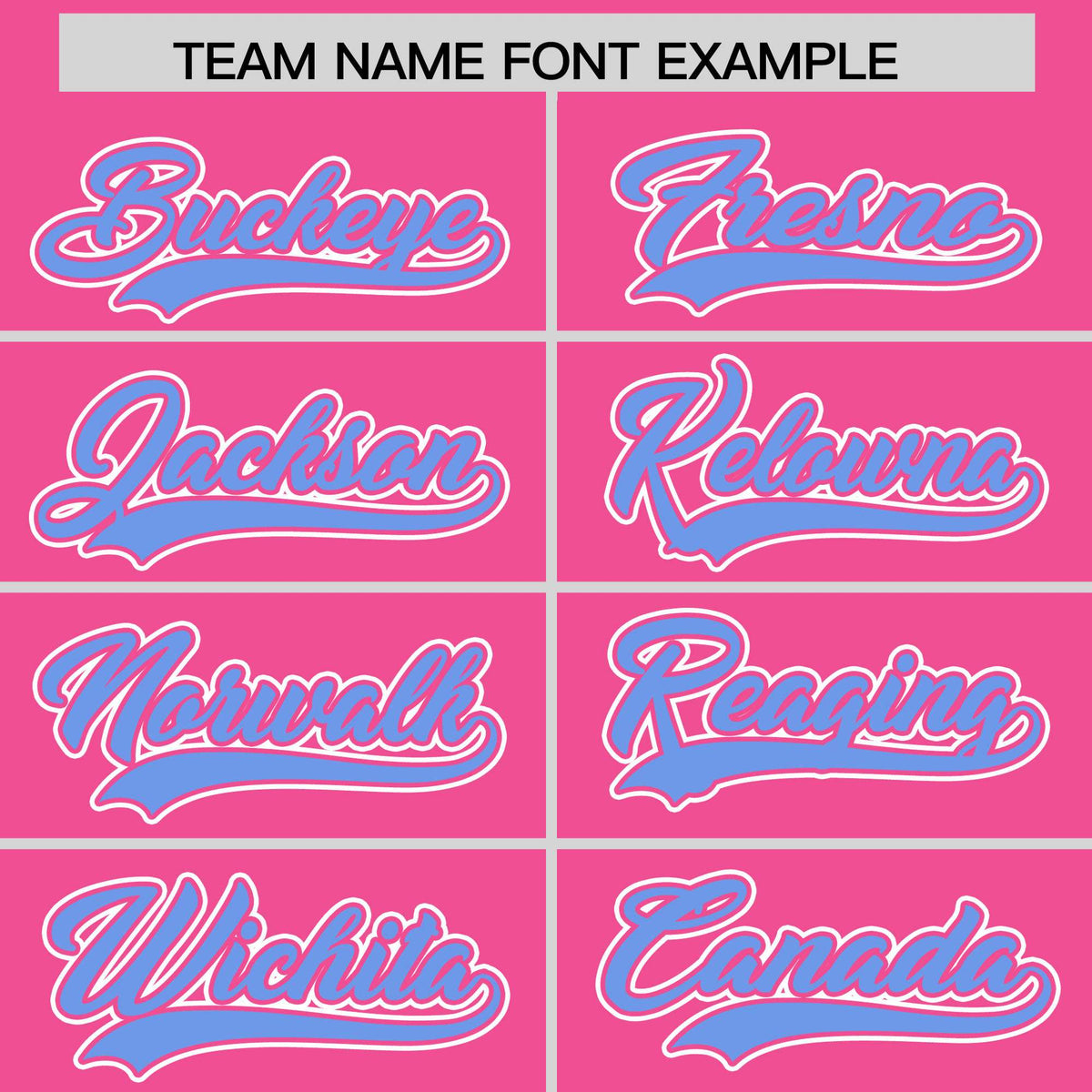 Custom Pink Light Blue Personalized Edge Color Block Authentic Baseball Jersey