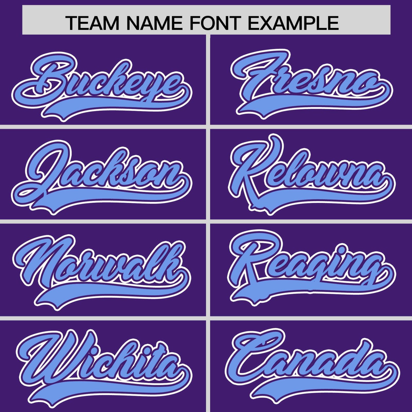 Custom Purple Light Blue Personalized Edge Color Block Authentic Baseball Jersey