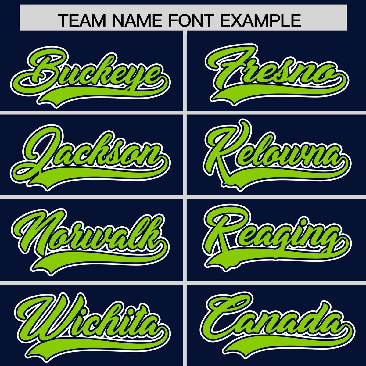 Custom Navy Neon Green Personalized Edge Color Block Authentic Baseball Jersey