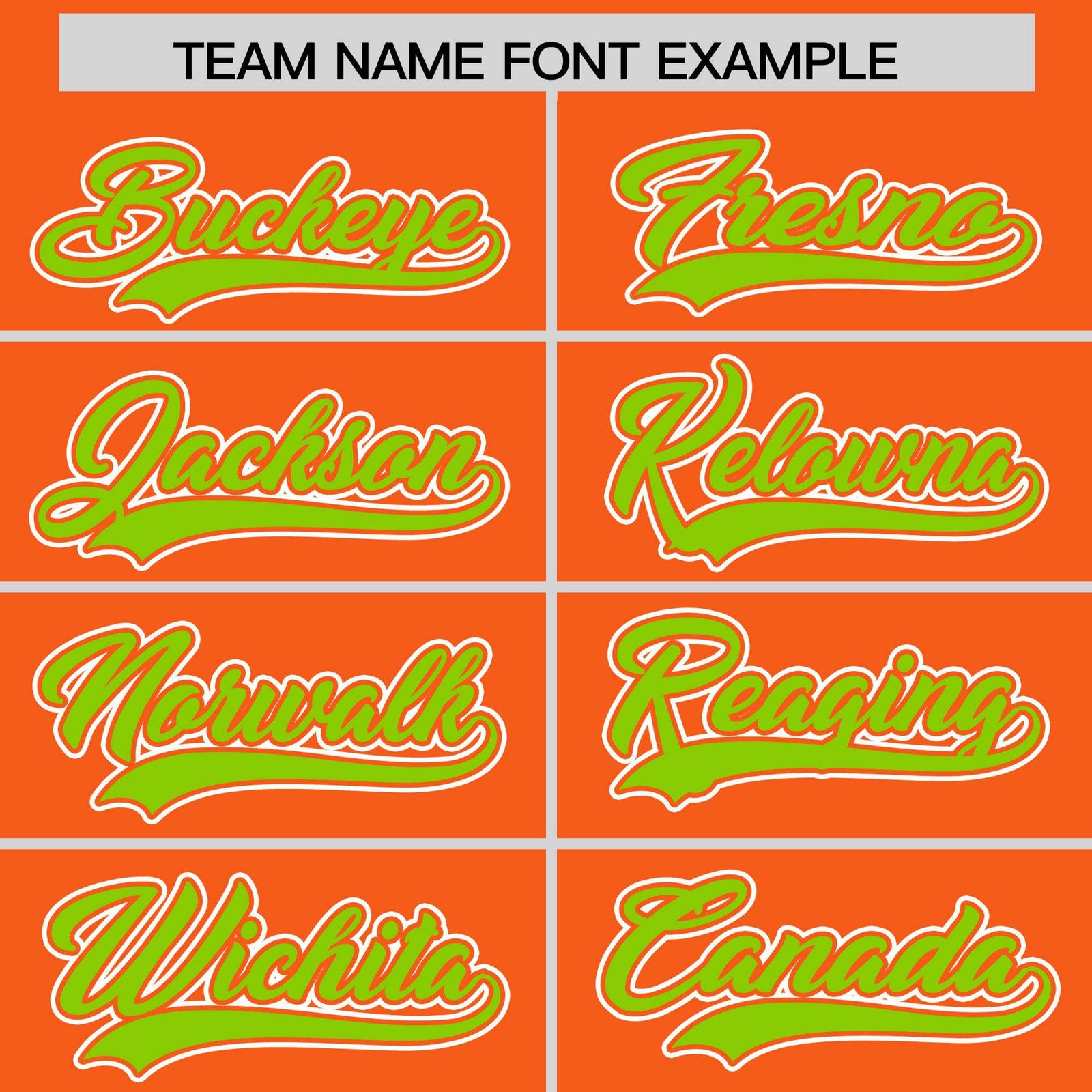 Custom Orange Neon Green Personalized Edge Color Block Authentic Baseball Jersey