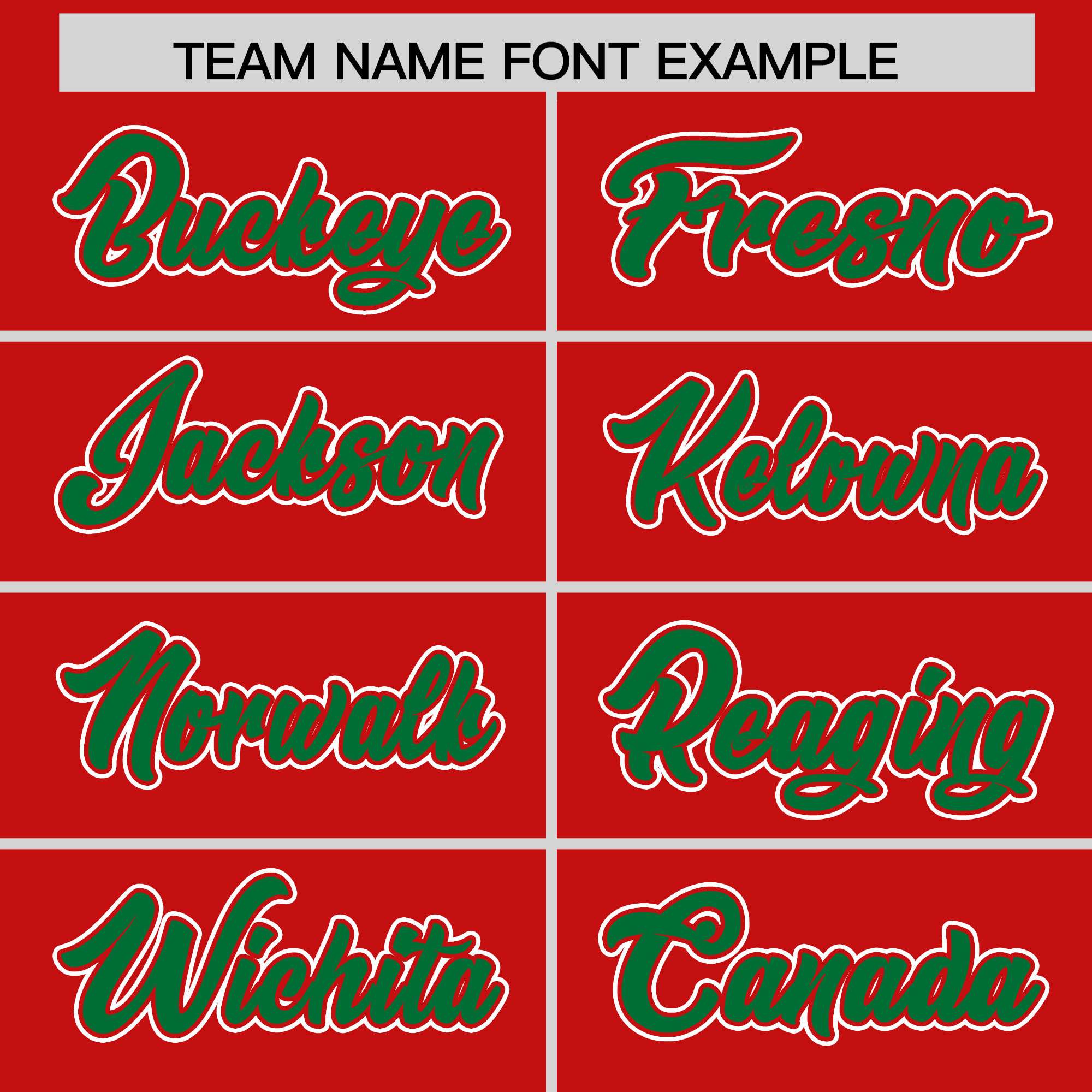 Custom Red Kelly Green Personalized Edge Color Block Authentic Baseball Jersey