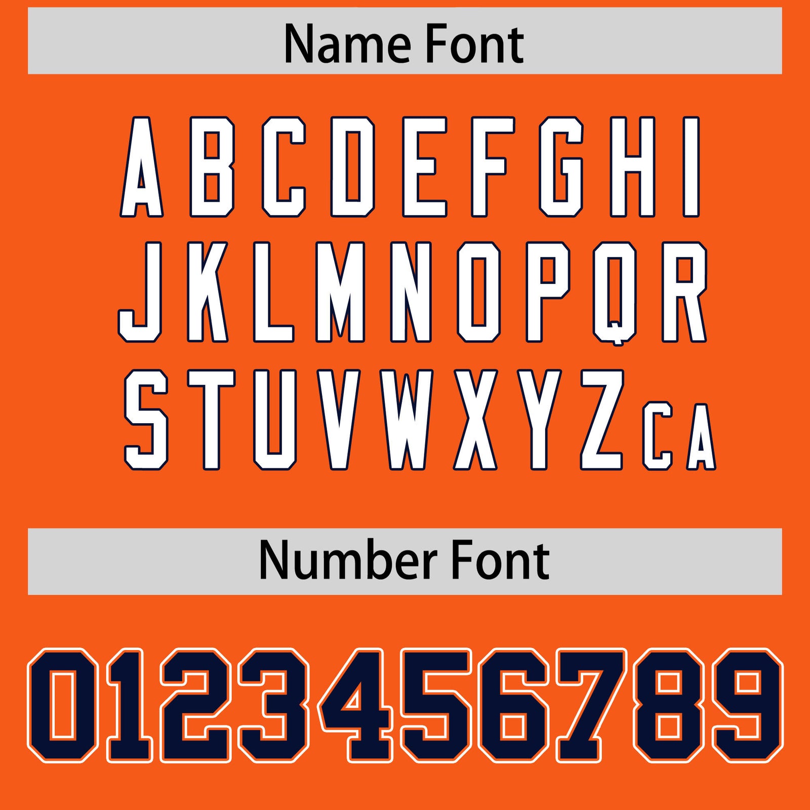 Custom Orange Navy Personalized Edge Color Block Authentic Baseball Jersey