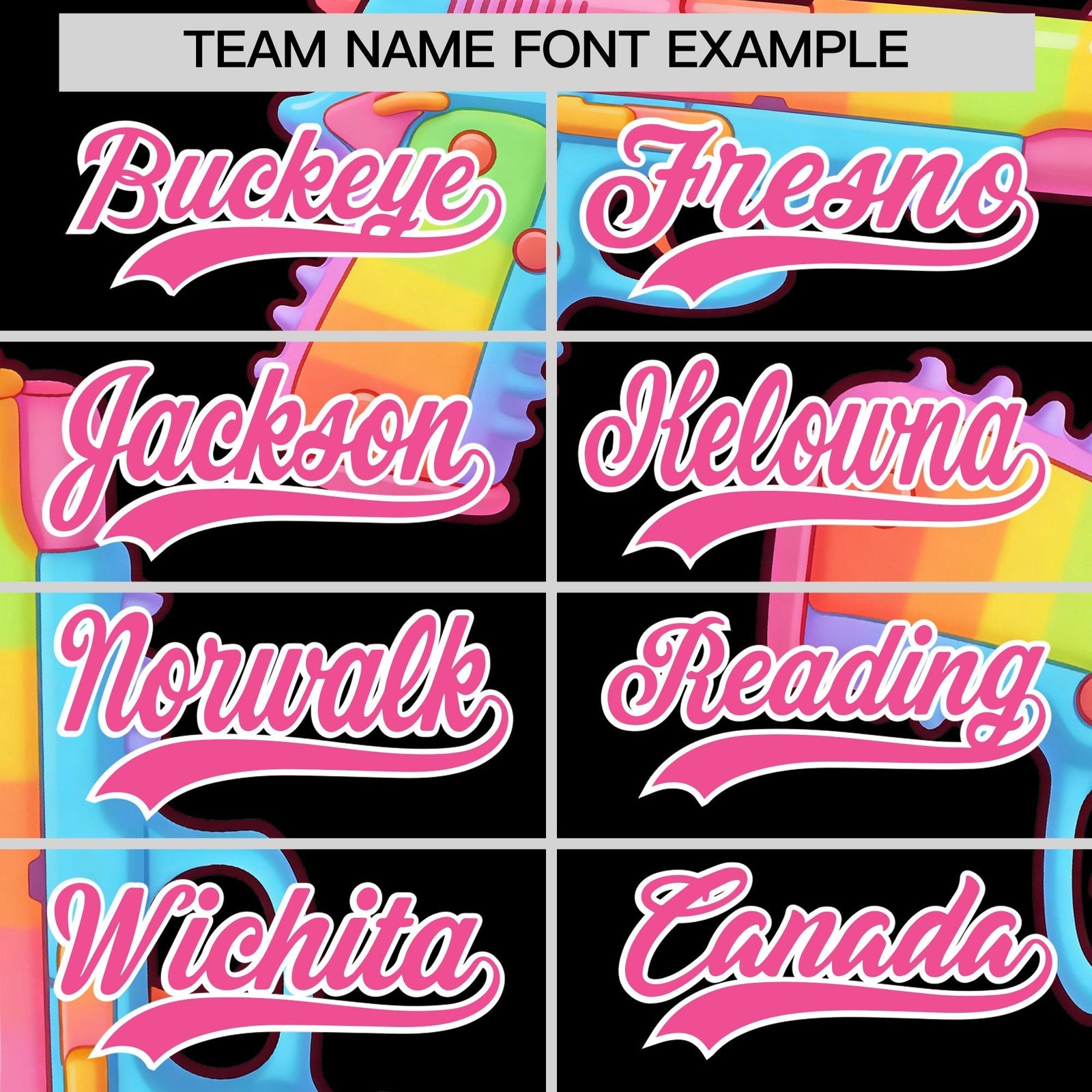 Custom Youth Baseball Jersey Black Pink Sugar-Coated Firepower Graffiti Pattern Hip-hop