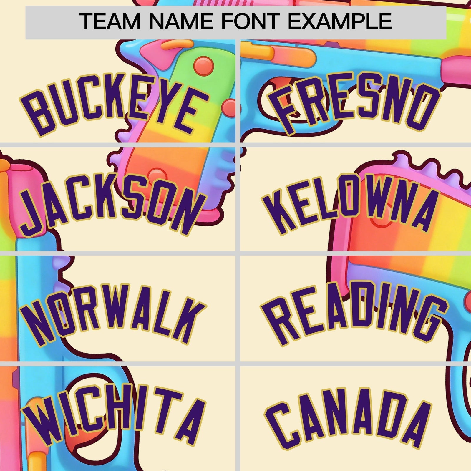 Custom Youth Baseball Jersey Cream Purple Sugar-Coated Firepower Graffiti Pattern Street Style