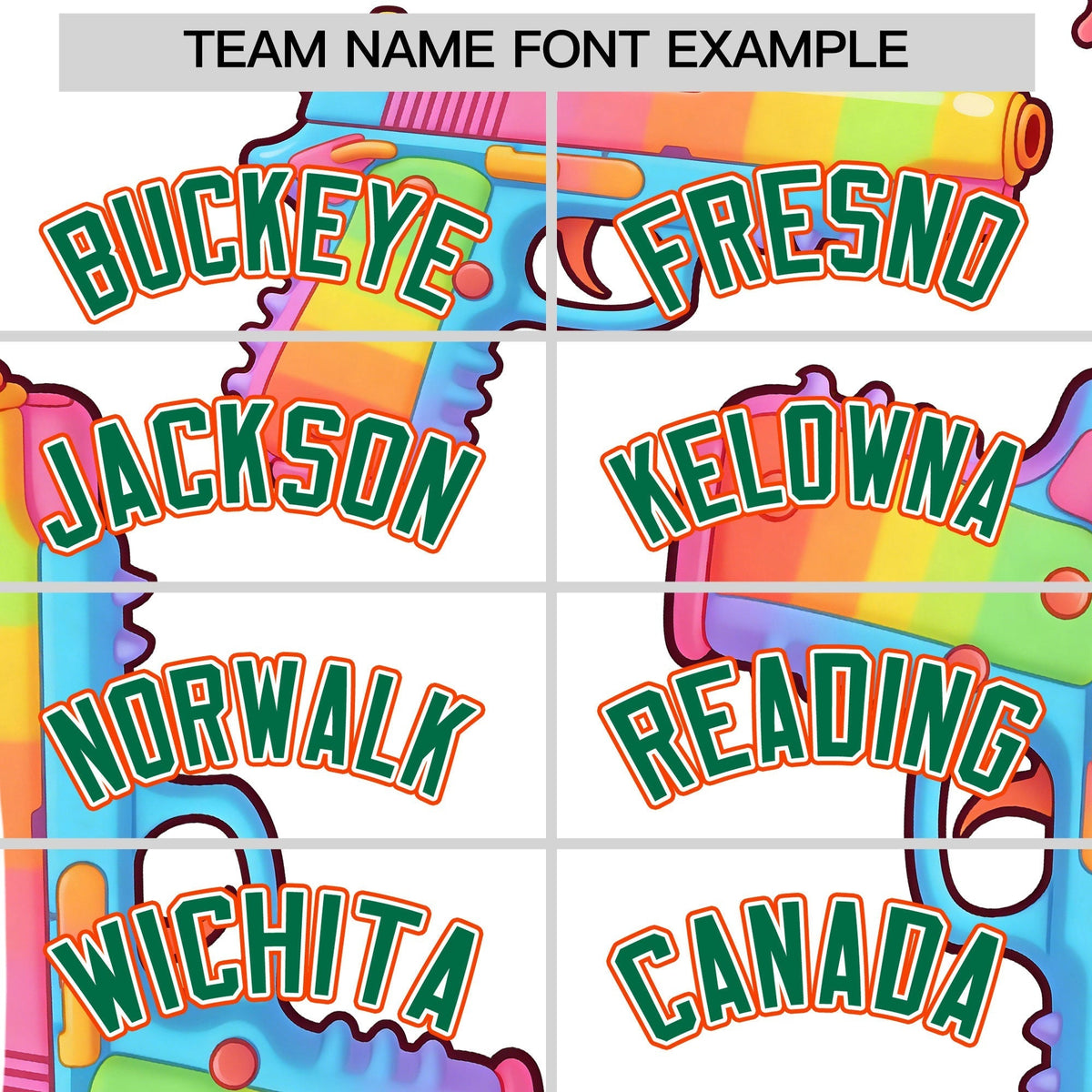 Custom Youth Baseball Jersey White Kelly Green Sugar-Coated Firepower Graffiti Pattern Street Style