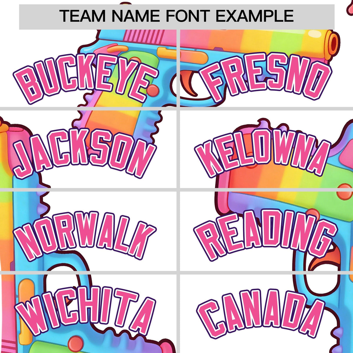 Custom Youth Baseball Jersey White Pink Sugar-Coated Firepower Graffiti Pattern Street Style