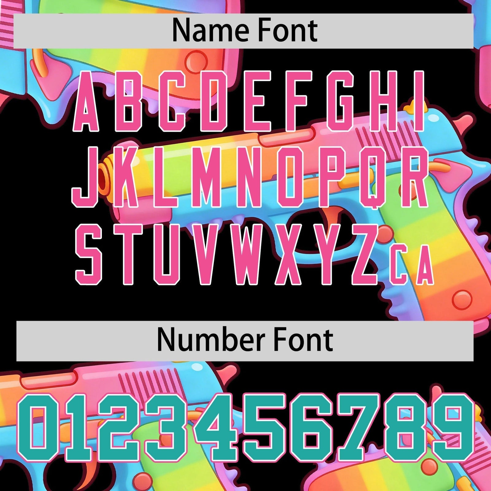 Custom Youth Baseball Jersey Black Aqua Sugar-Coated Firepower Graffiti Pattern Urban Fashion