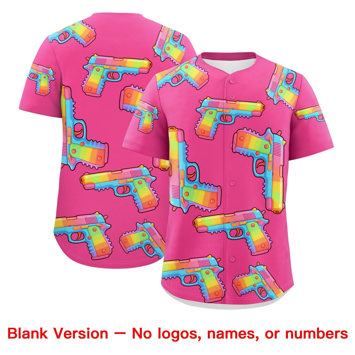 Custom Youth Baseball Jersey Pink Silver Sugar-Coated Firepower Graffiti Pattern Hip-hop