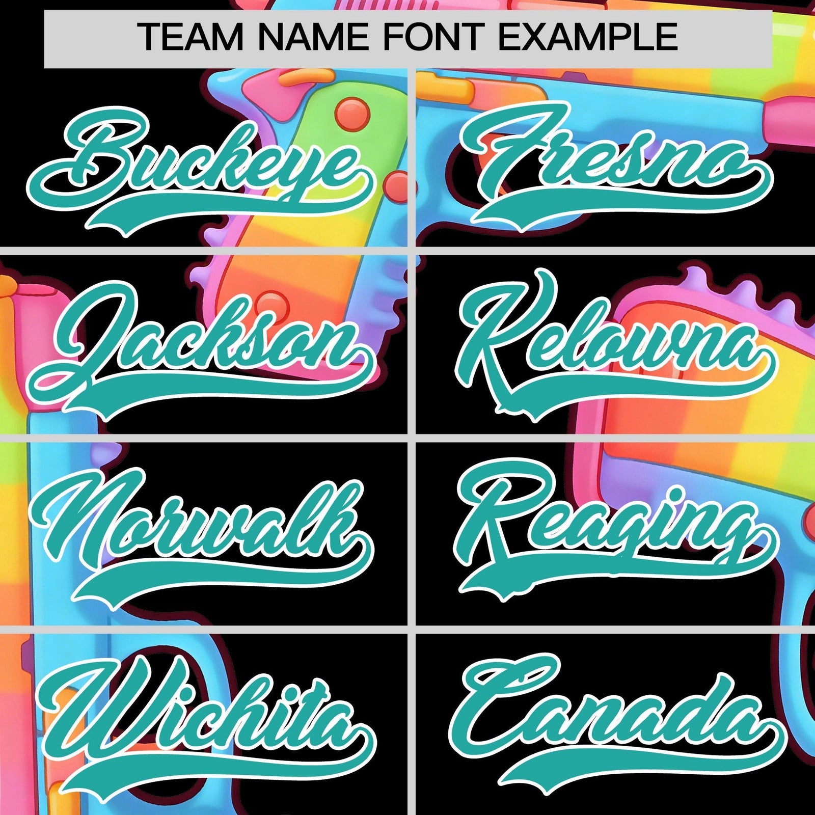 Custom Youth Baseball Jersey Black Aqua Sugar-Coated Firepower Graffiti Pattern Urban Fashion