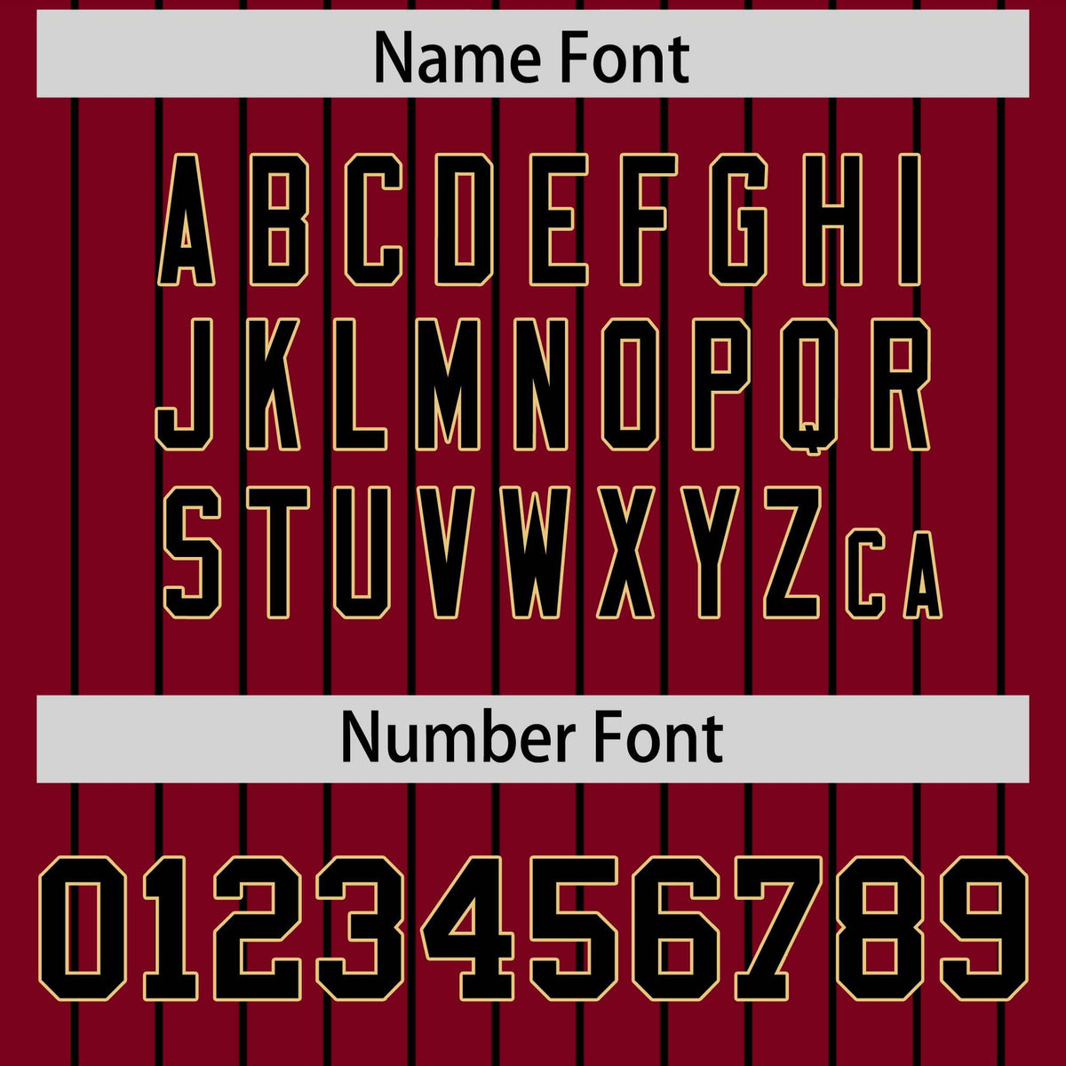 Custom Black Crimson Pinstripe Personalized Two-Tone Authentic Baseball Jersey