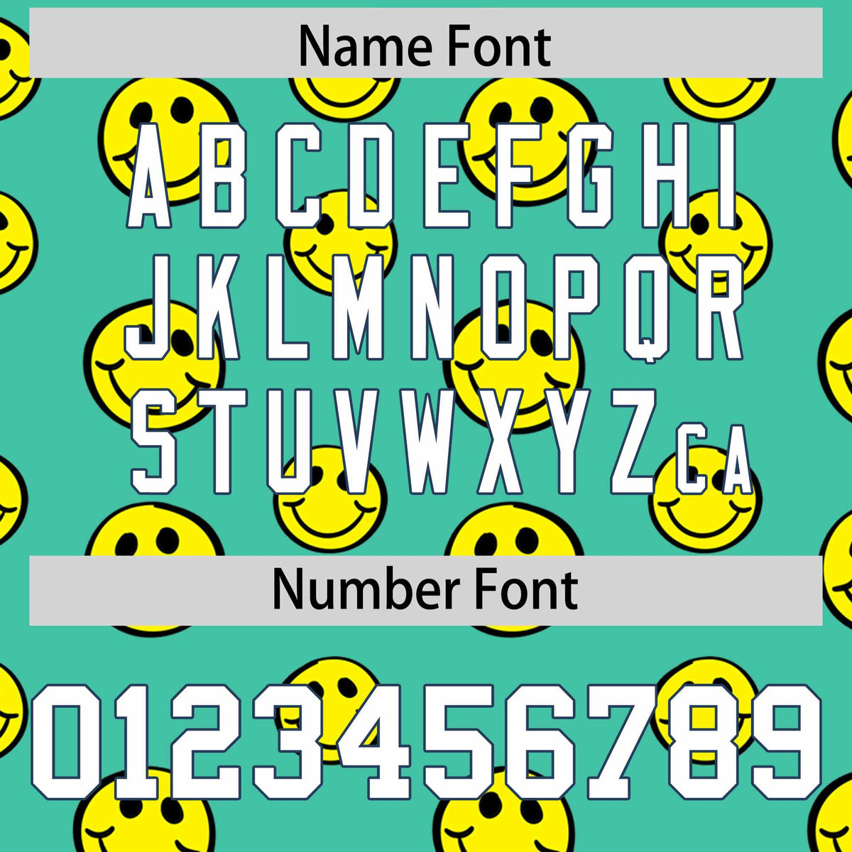 Custom Midnight Blue Bright Green Graffiti Gradient Pattern Authentic Smile Baseball Jersey