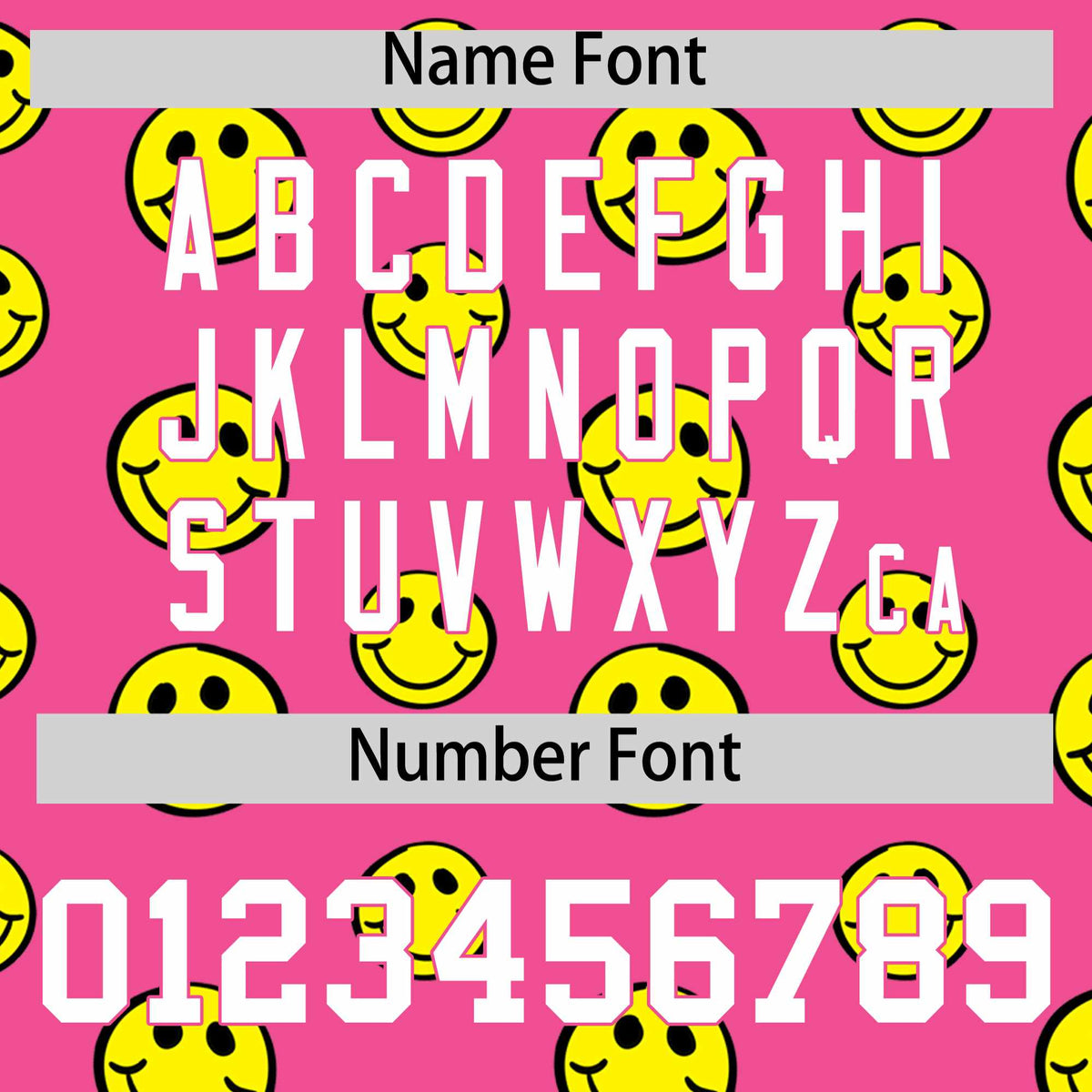 Custom White Pink Graffiti Gradient Pattern Authentic Smile Baseball Jersey