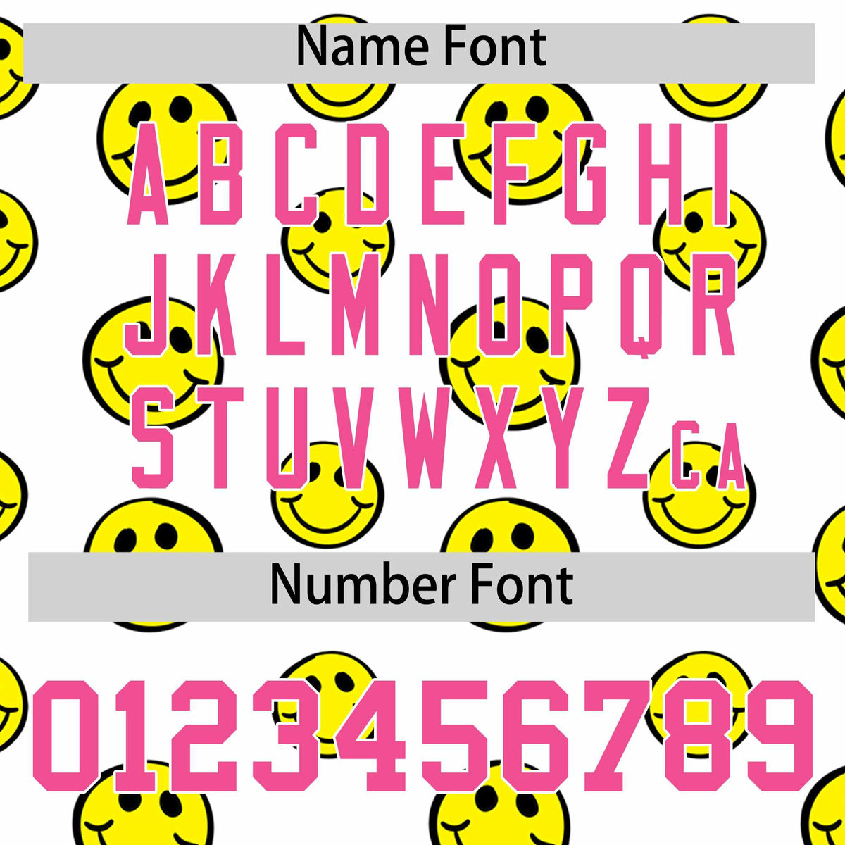 Custom Pink White Graffiti Gradient Pattern Authentic Smile Baseball Jersey