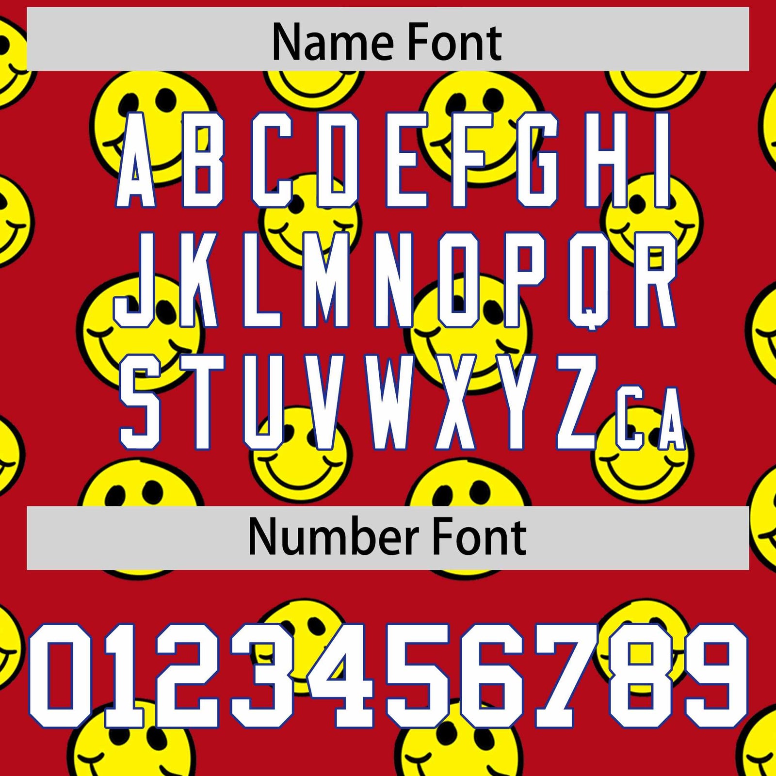 Custom Royal Red Graffiti Gradient Pattern Authentic Smile Baseball Jersey