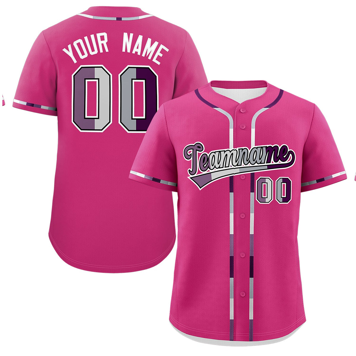 Custom Rose Red Genderless For Pride Month Classic Style Baseball Jersey| KXKSHOP