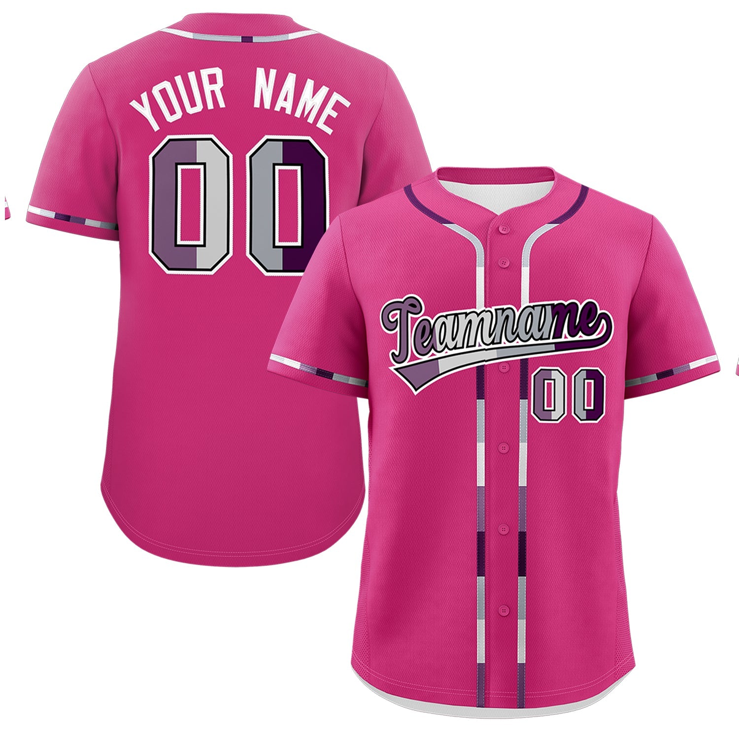Custom Rose Red Genderless For Pride Month Classic Style Baseball Jersey| KXKSHOP