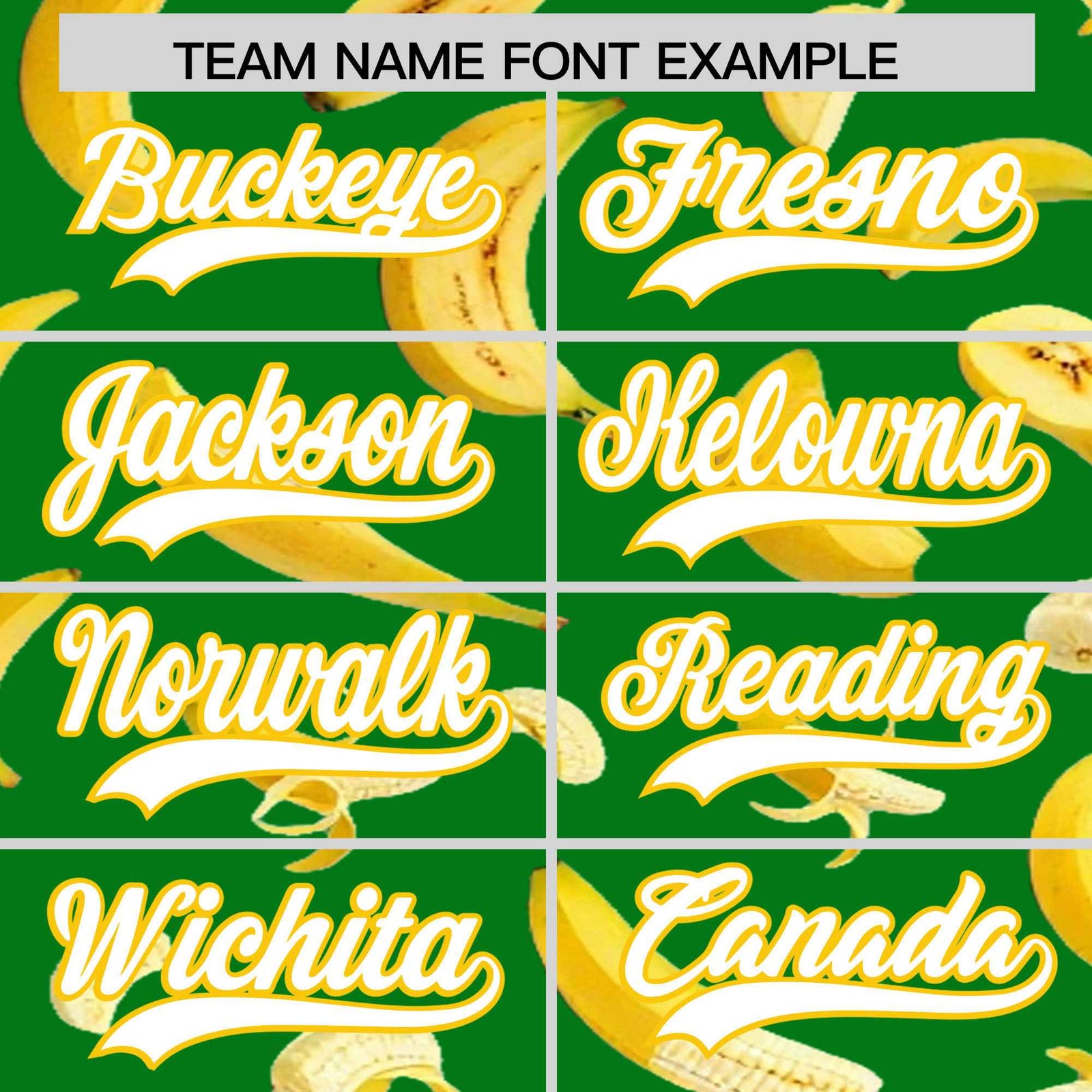 Custom Kelly Green-02 Banana Graffiti Pattern Fashion Authentic Baseball Jersey | Graffiti Pattern | Embroidery&Dye-sublimation printing | KXKSHOP