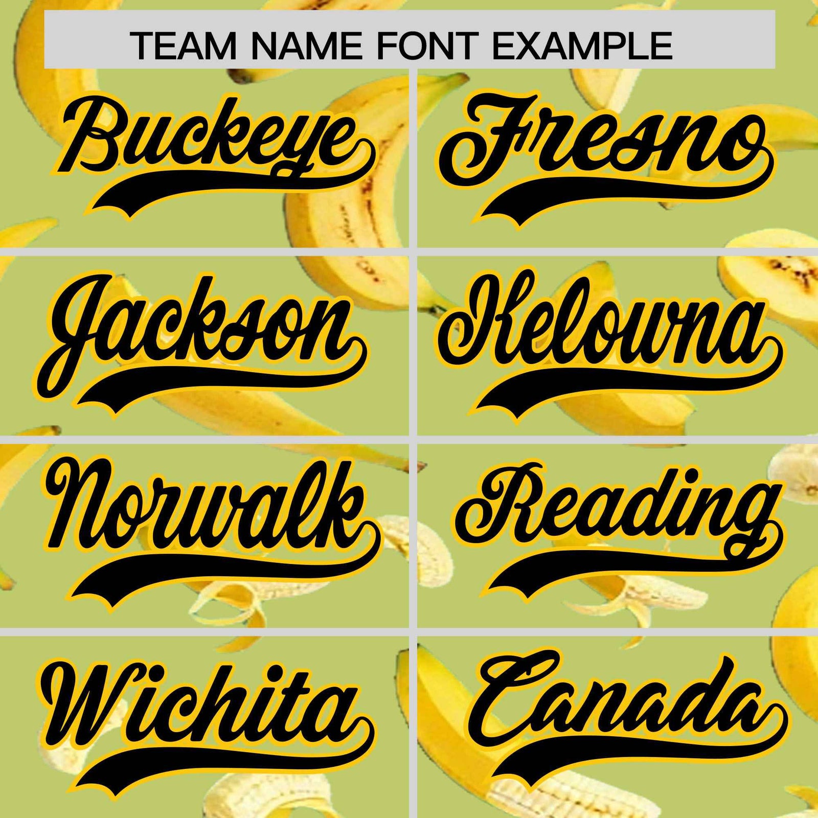 Custom Champagne Banana Graffiti Pattern Fashion Authentic Baseball Jersey | Graffiti Pattern | Embroidery&Dye-sublimation printing | KXKSHOP