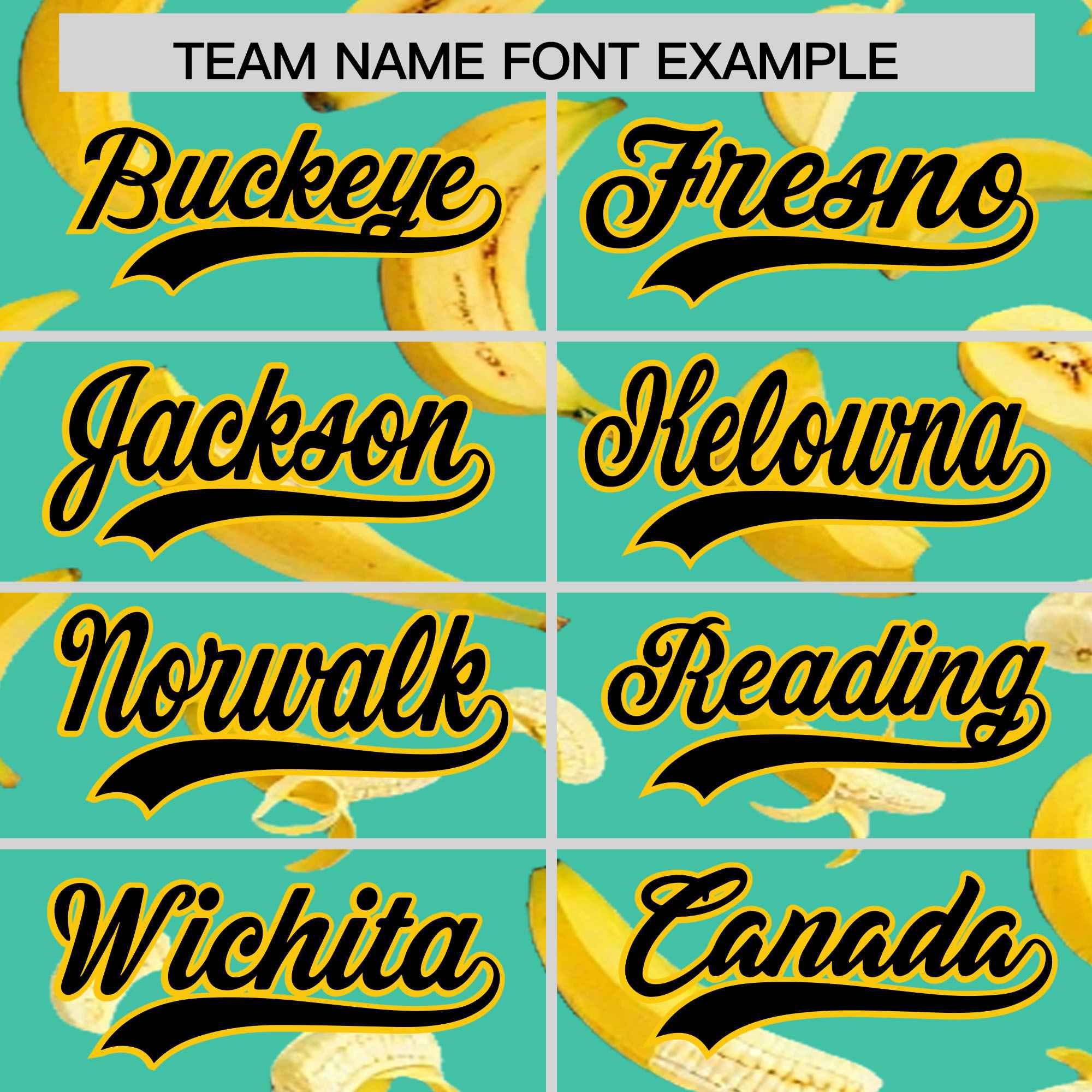 Custom Bright Green Banana Graffiti Pattern Fashion Authentic Baseball Jersey | Graffiti Pattern | Embroidery&Dye-sublimation printing | KXKSHOP