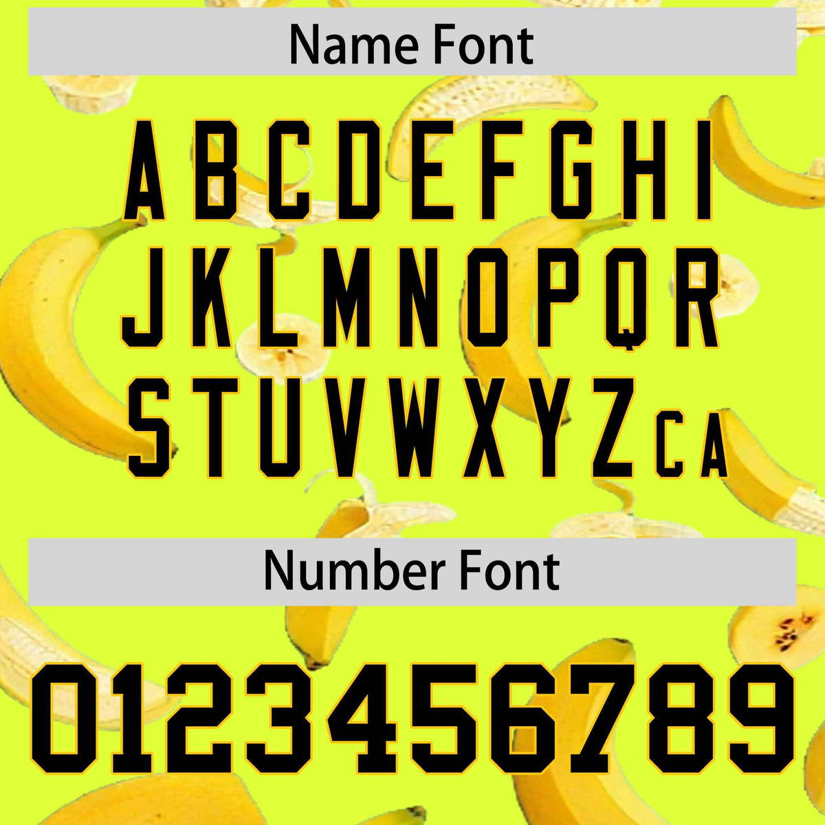 Custom Fluorescent Green Banana Graffiti Pattern Fashion Authentic Baseball Jersey | Graffiti Pattern | Embroidery&amp;Dye-sublimation printing | KXKSHOP