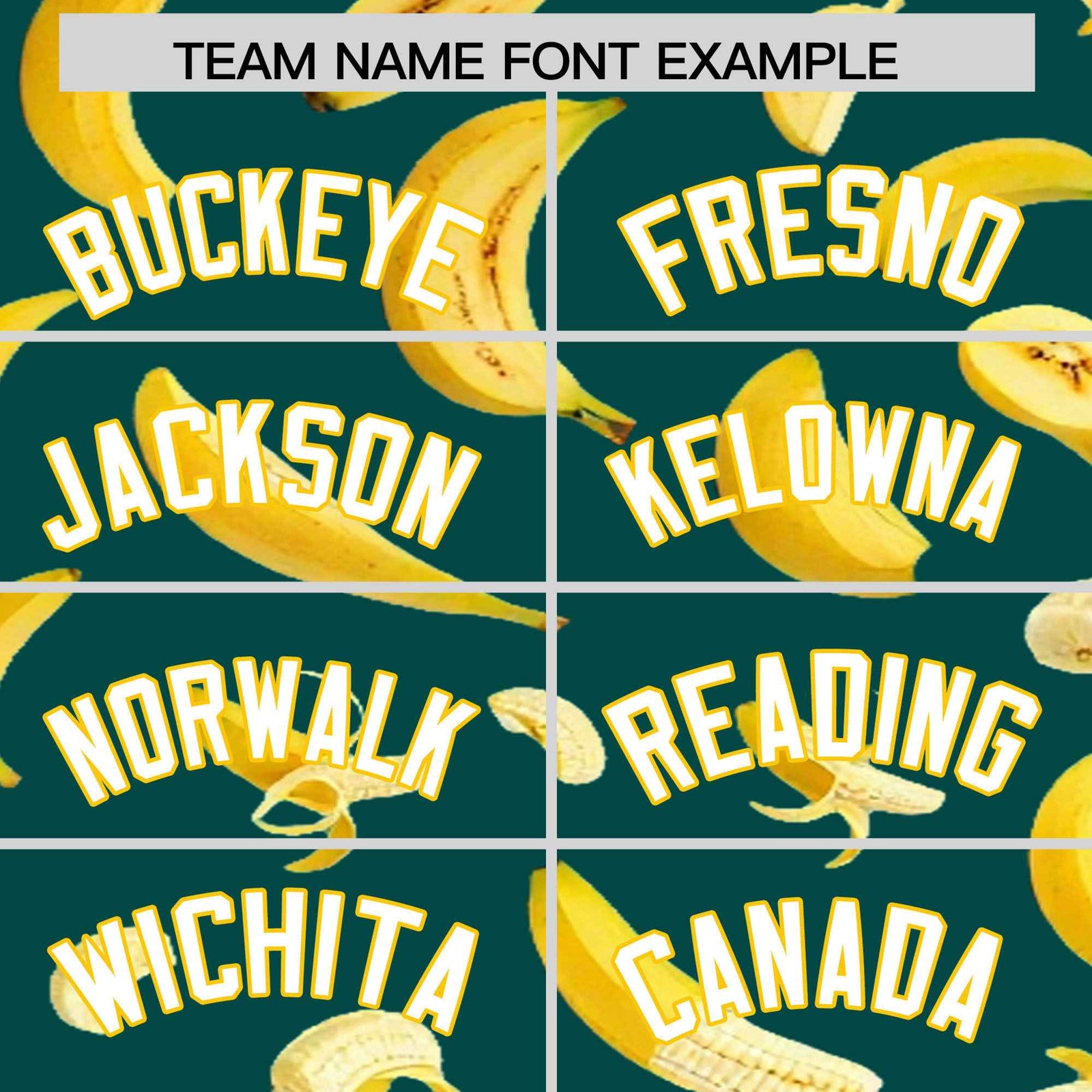 Custom Midnight Green Banana Graffiti Pattern Fashion Authentic Baseball Jersey | Graffiti Pattern | Embroidery&Dye-sublimation printing | KXKSHOP