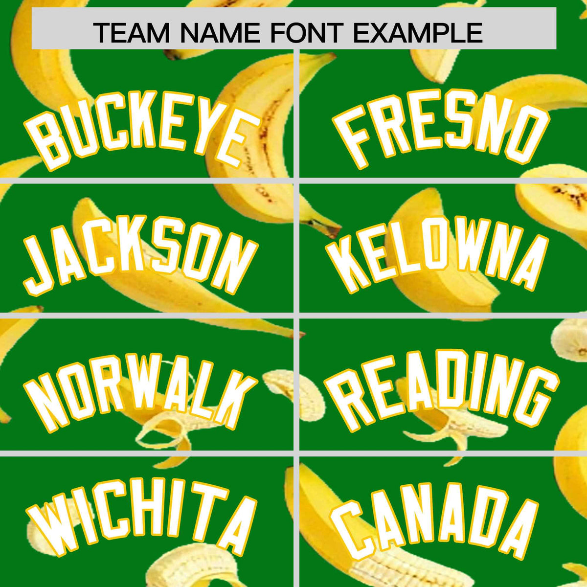 Custom Kelly Green-02 Banana Graffiti Pattern Fashion Authentic Baseball Jersey | Graffiti Pattern | Embroidery&amp;Dye-sublimation printing | KXKSHOP