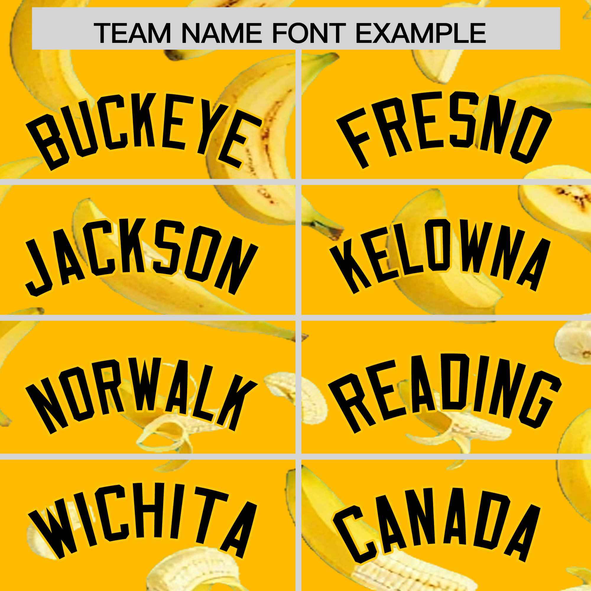 Custom Yellow Banana Graffiti Pattern Fashion Authentic Baseball Jersey | Graffiti Pattern | Embroidery&Dye-sublimation printing | KXKSHOP