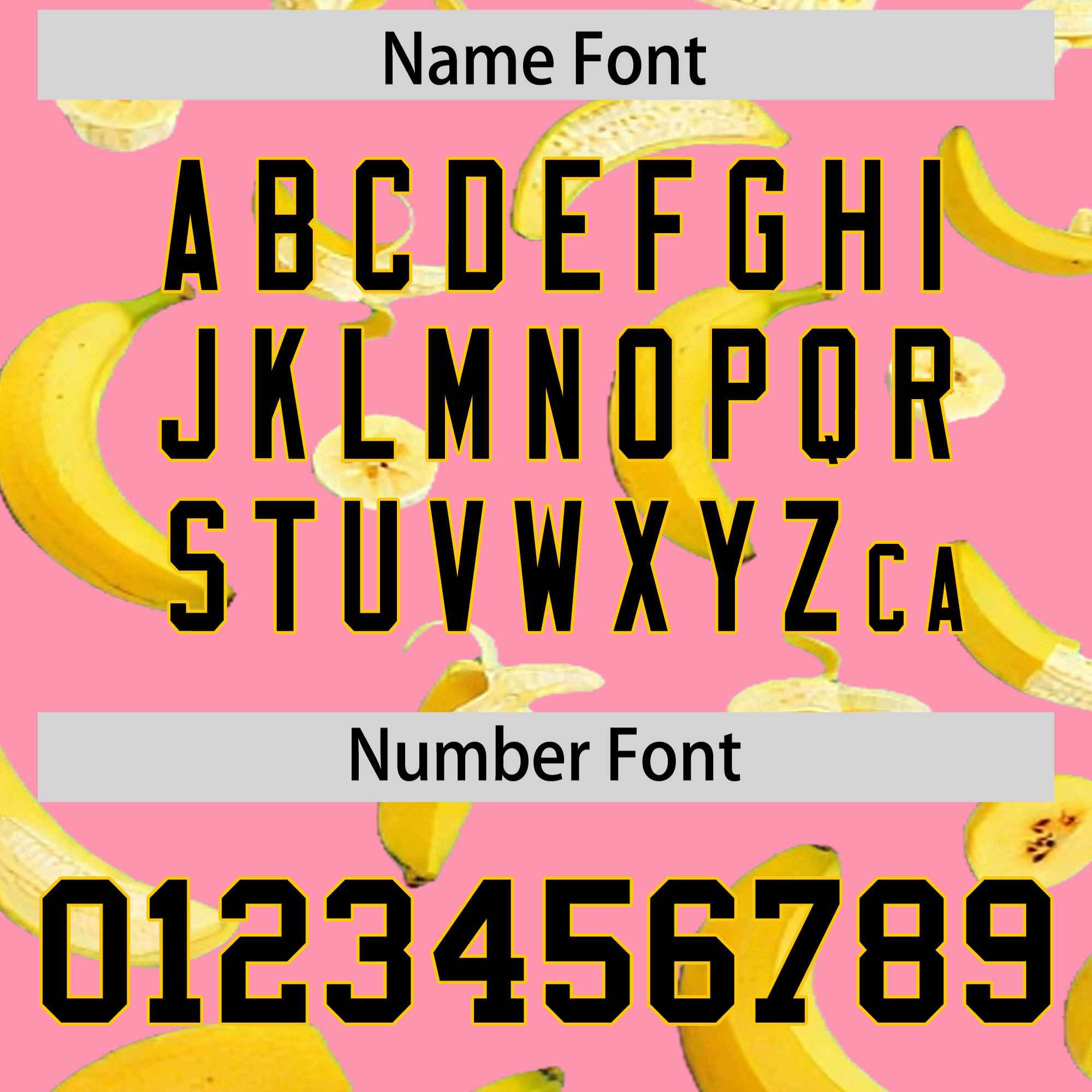 Custom Light Pink Banana Graffiti Pattern Fashion Authentic Baseball Jersey | Graffiti Pattern | Embroidery&Dye-sublimation printing | KXKSHOP