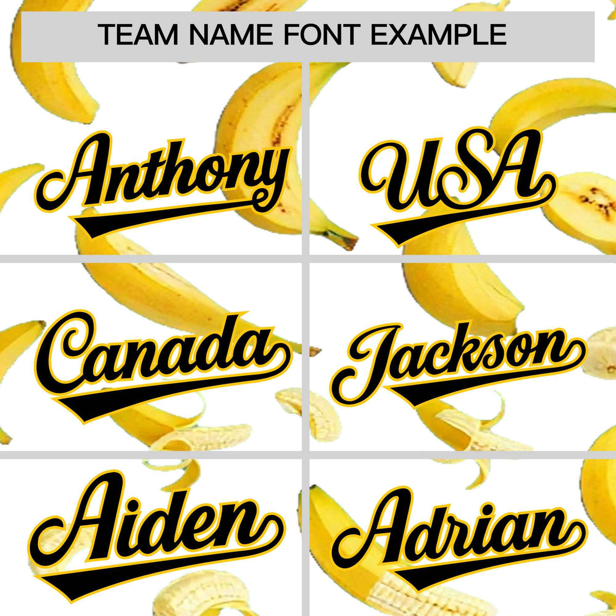 Custom White Banana Graffiti Pattern Fashion Authentic Baseball Jersey | Graffiti Pattern | Embroidery&amp;Dye-sublimation printing | KXKSHOP