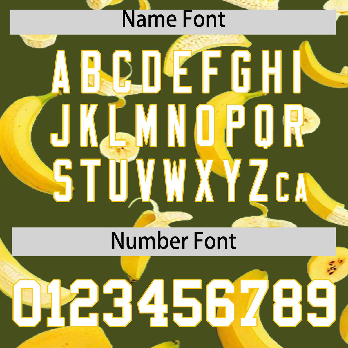 Custom Olive Banana Graffiti Pattern Fashion Authentic Baseball Jersey | Graffiti Pattern | Embroidery&amp;Dye-sublimation printing | KXKSHOP