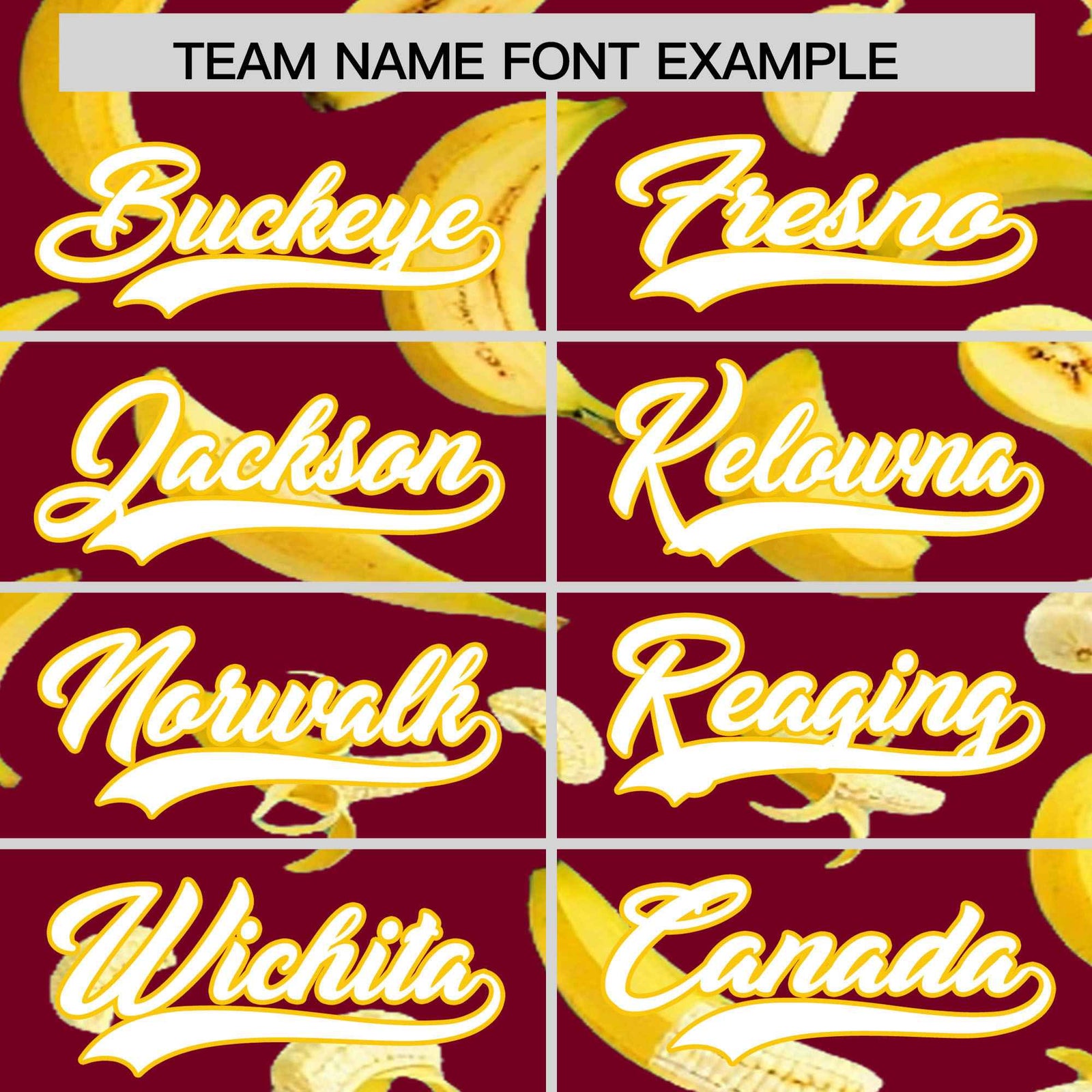 Custom Crimson Banana Graffiti Pattern Fashion Authentic Baseball Jersey | Graffiti Pattern | Embroidery&Dye-sublimation printing | KXKSHOP