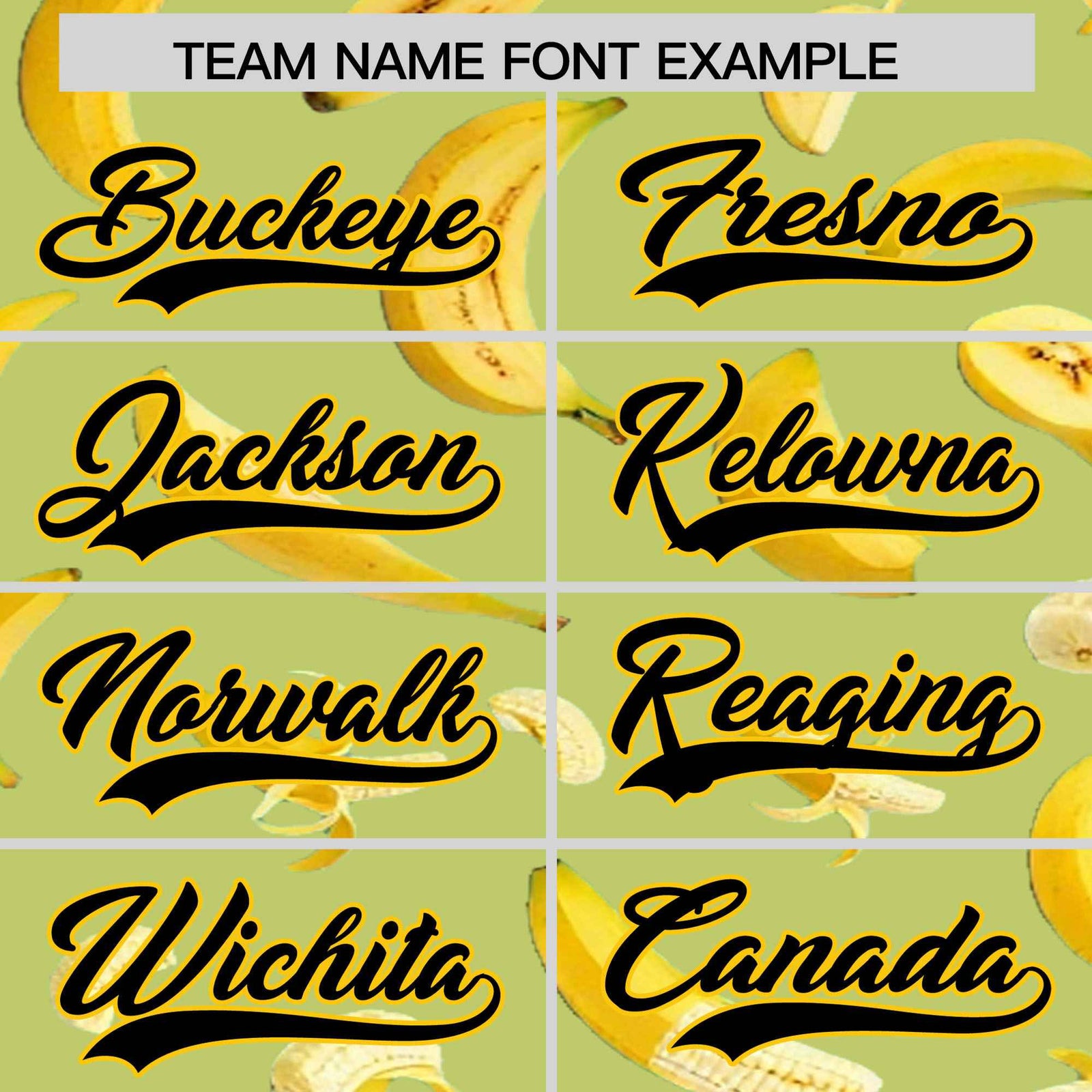 Custom Champagne Banana Graffiti Pattern Fashion Authentic Baseball Jersey | Graffiti Pattern | Embroidery&Dye-sublimation printing | KXKSHOP