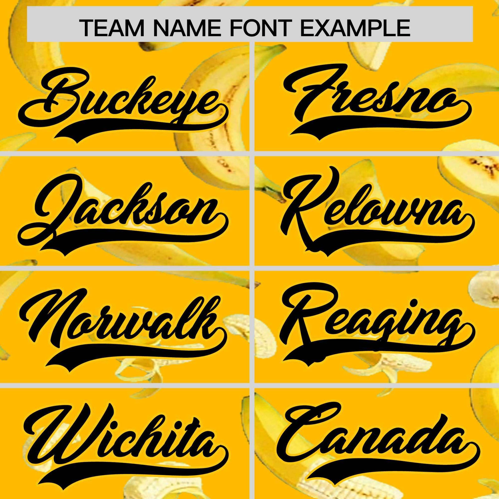 Custom Yellow Banana Graffiti Pattern Fashion Authentic Baseball Jersey | Graffiti Pattern | Embroidery&Dye-sublimation printing | KXKSHOP