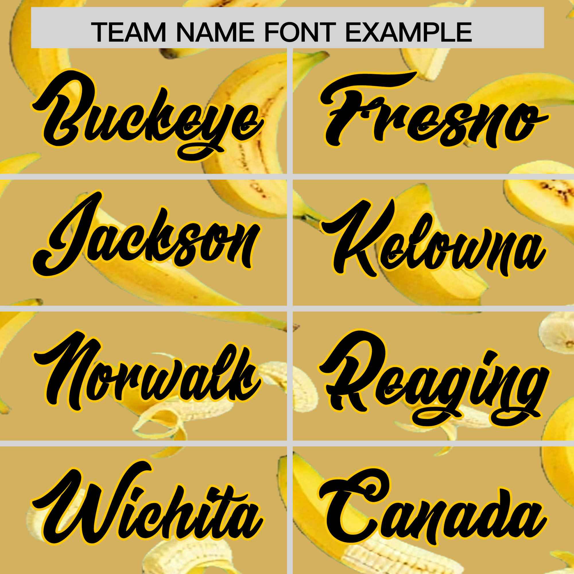 Custom Old Gold Banana Graffiti Pattern Fashion Authentic Baseball Jersey | Graffiti Pattern | Embroidery&Dye-sublimation printing | KXKSHOP