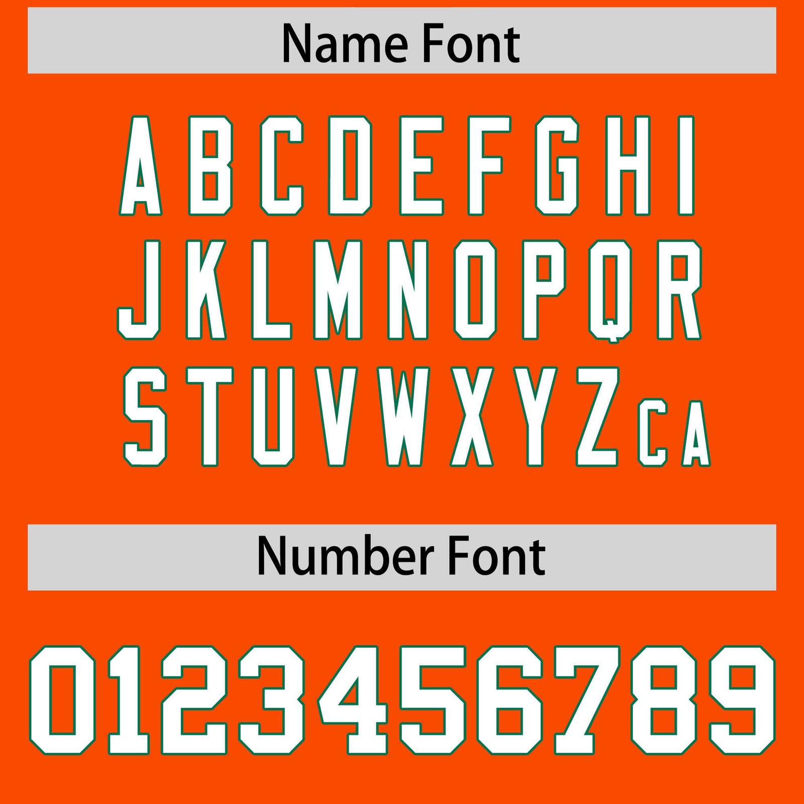 Custom Orange Kelly Green Star Pattern Thick Stripes Baseball Jersey