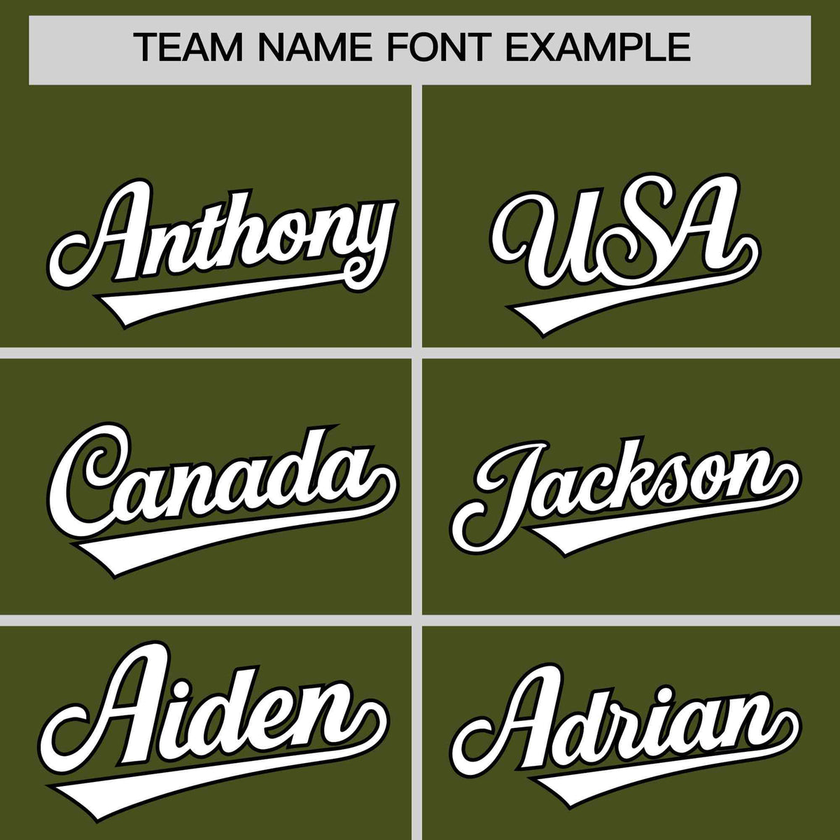 Custom Olive Black Star Pattern Thick Stripes Baseball Jersey| KXKSHOP