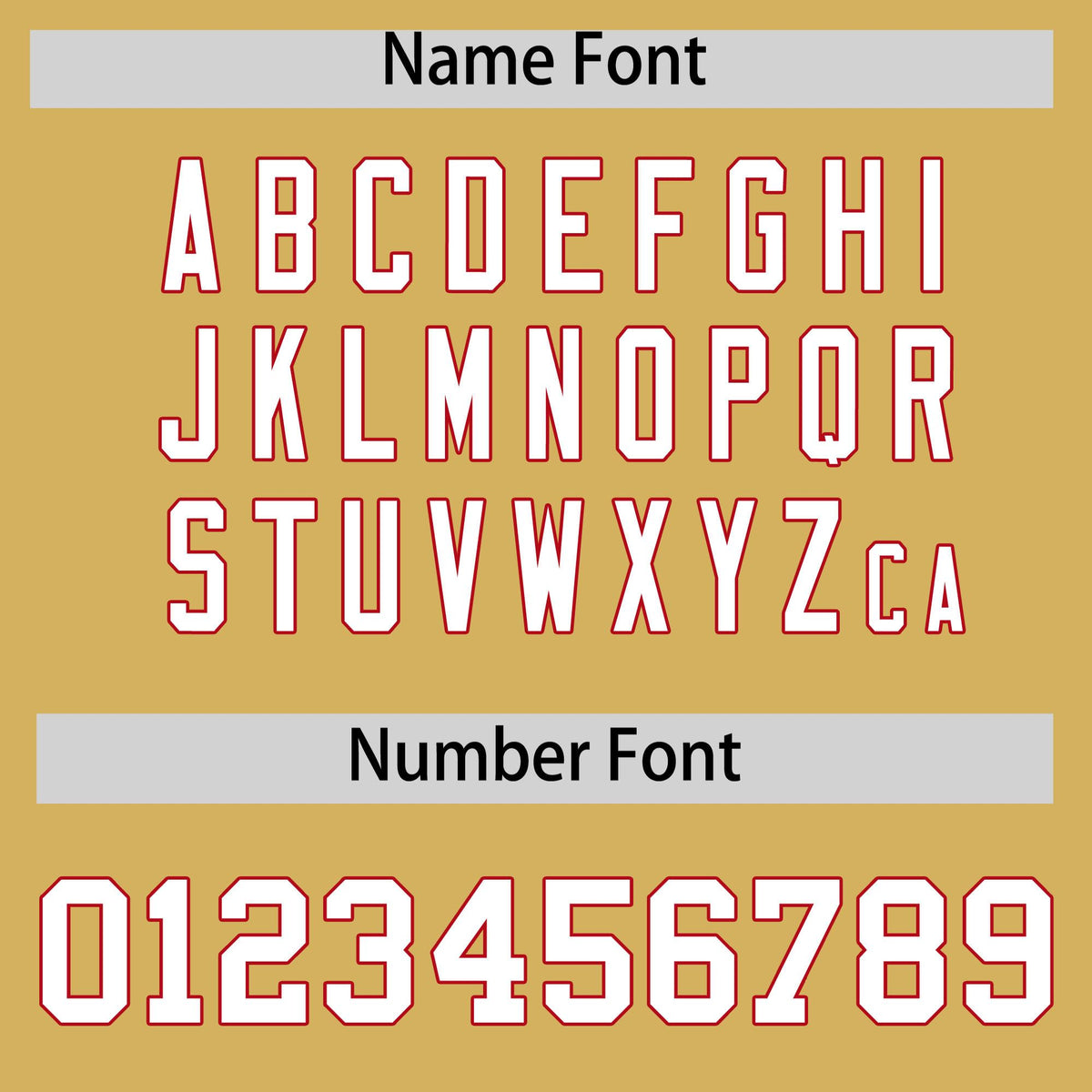 Custom Old Gold Red Star Pattern Thick Stripes Baseball Jersey| KXKSHOP