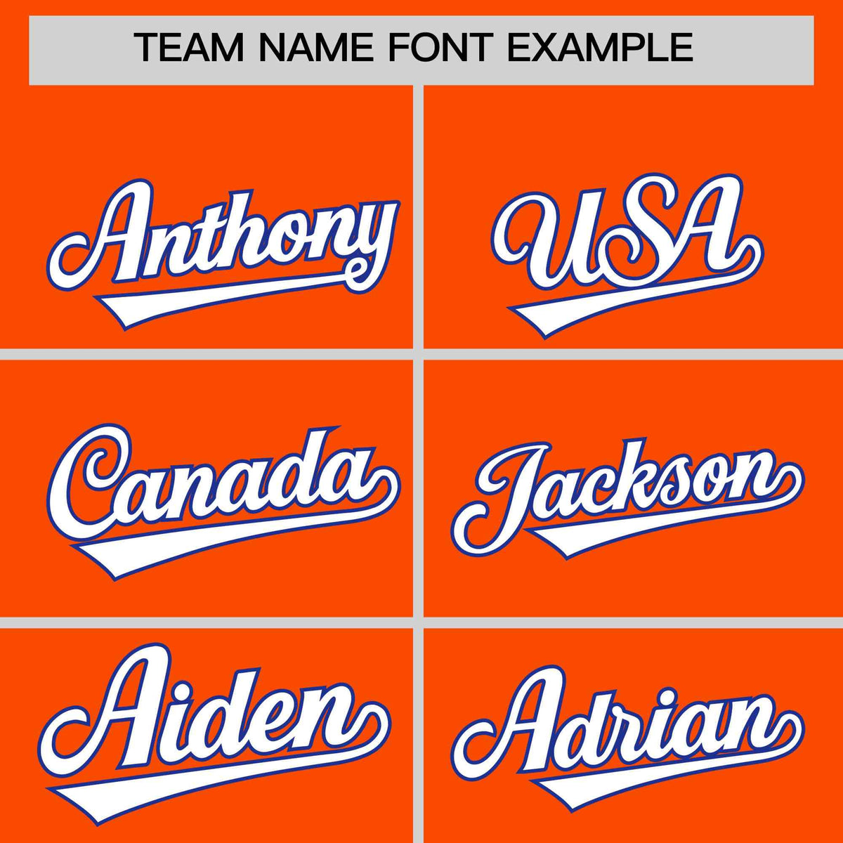 Custom Orange Royal Blue Star Pattern Thick Stripes Baseball Jersey| KXKSHOP